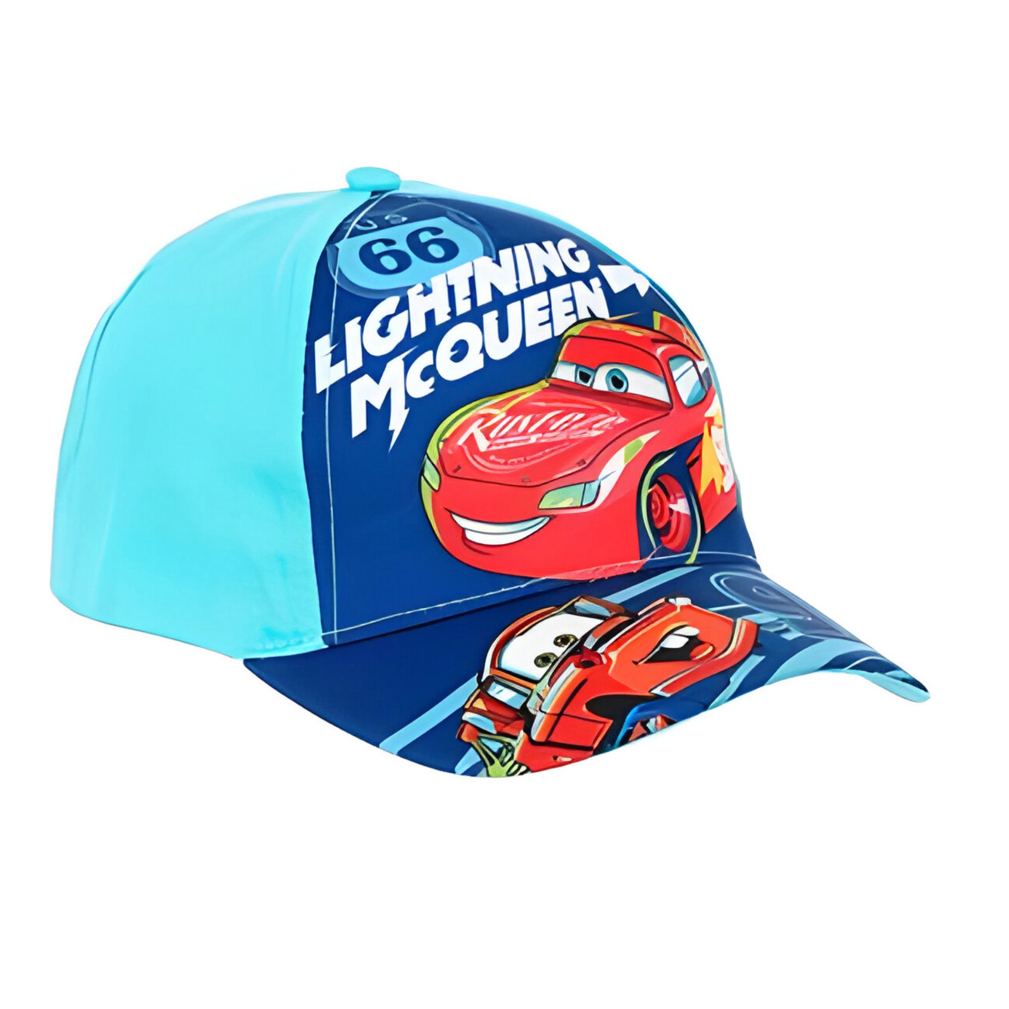 Disney Baseball Cap Disney Cars Lighntning McQueen Basecap Baseball Kappe Mütze Gr. 52 bis 54