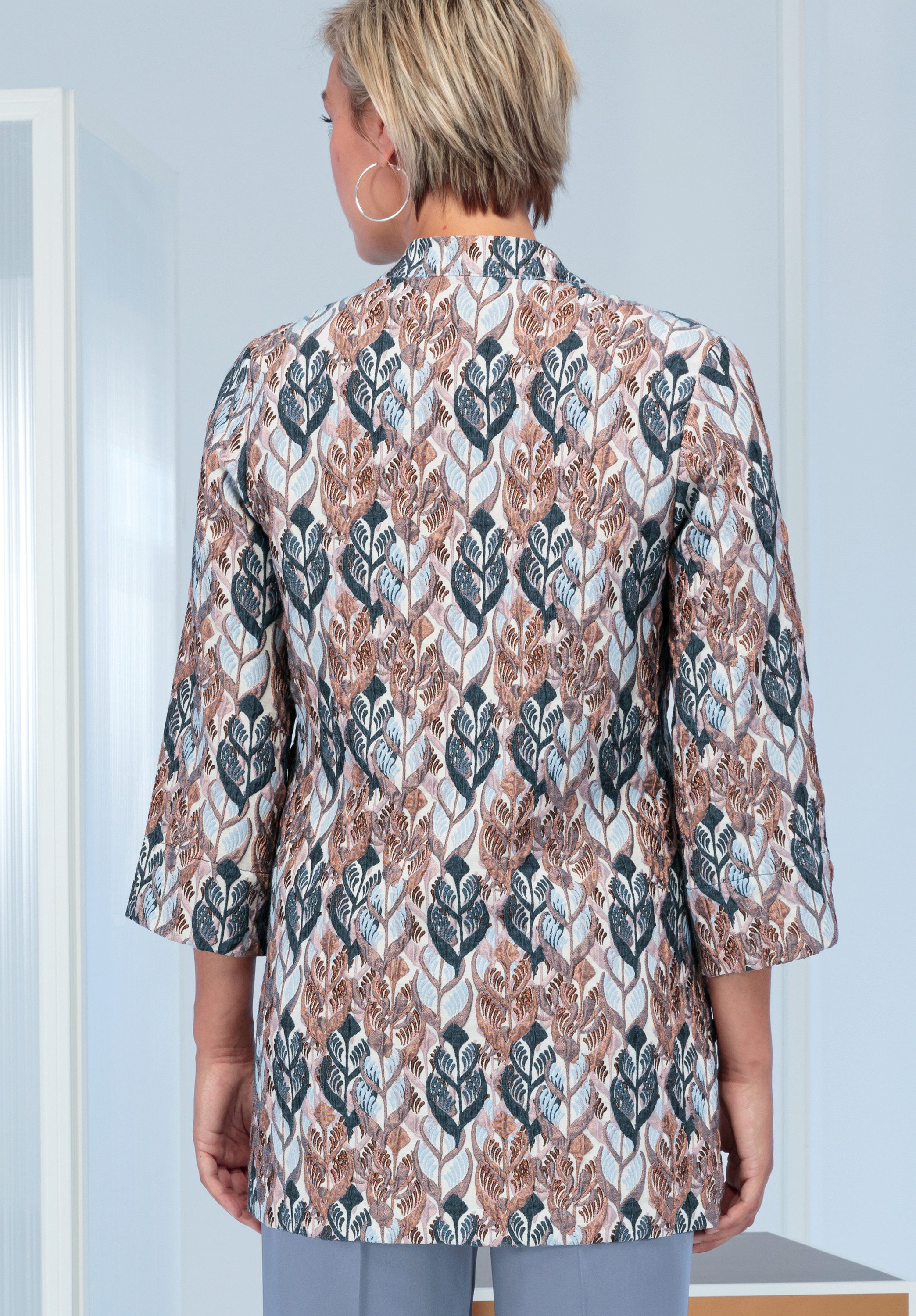 bianca Longblazer HEATHER in extravagantem Jacquard-Dessin