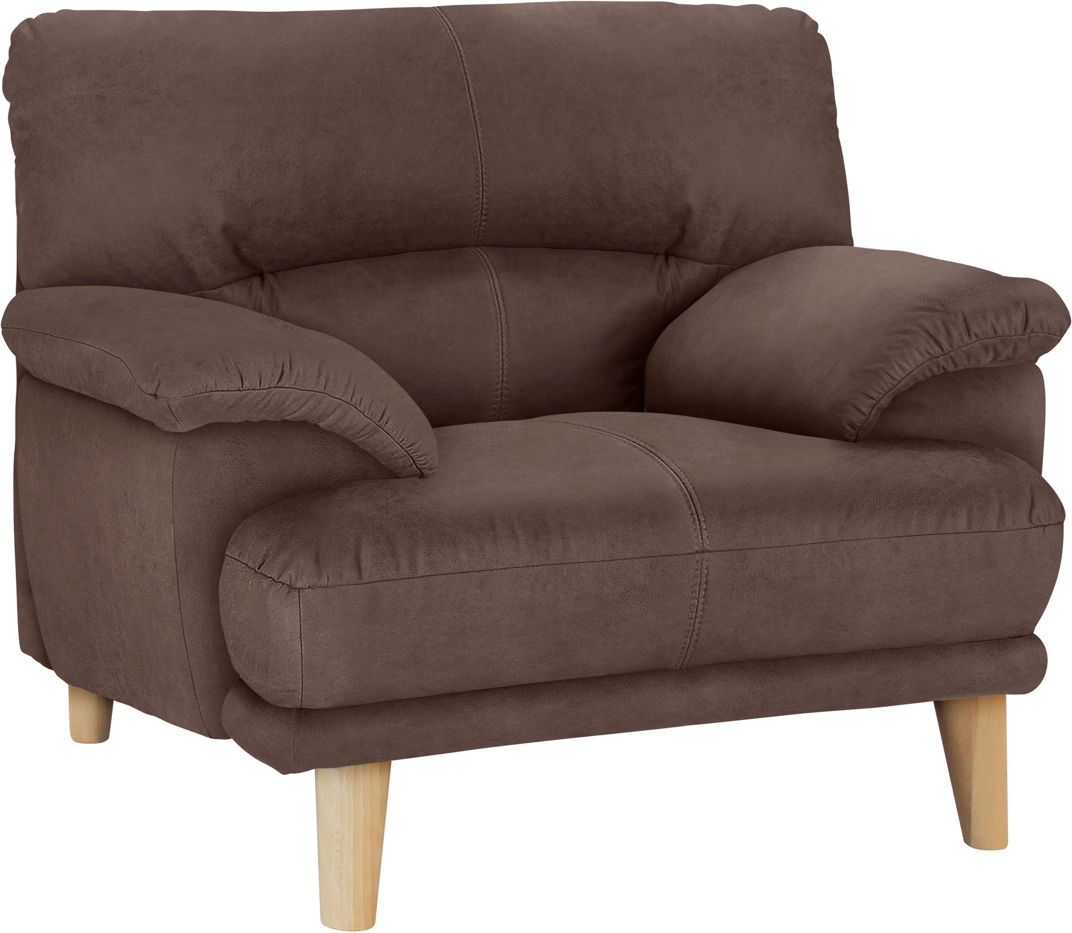 TRENDMANUFAKTUR Sessel Cecilia, Loungesessel, italienisches Design, günstig online kaufen