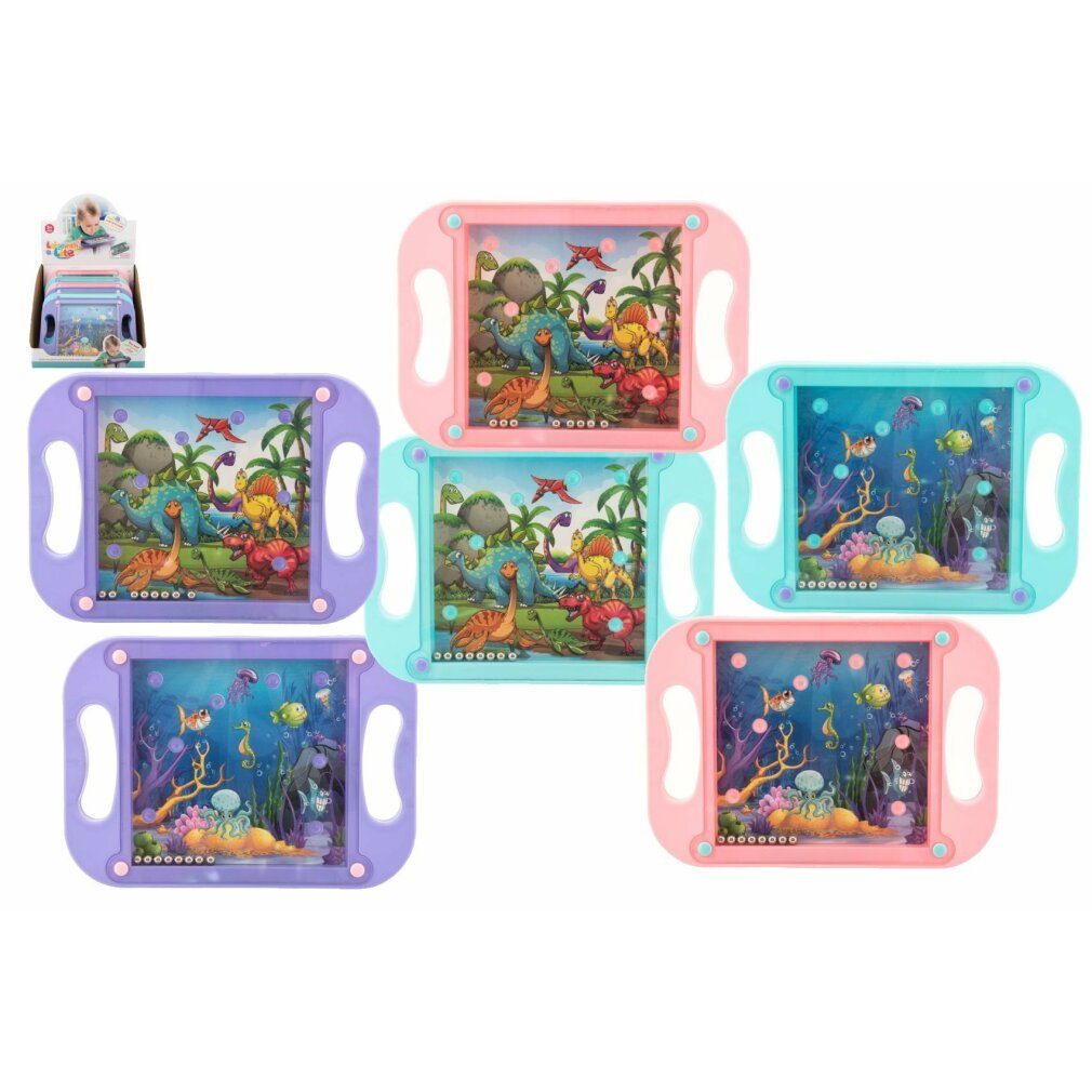 TEDDIES Spiel Labyrinth: Geduldskugeln Dinosaurier 1 Stück (Mix)