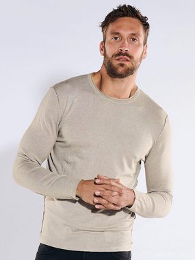 emilio adani Rundhalspullover Pullover uni