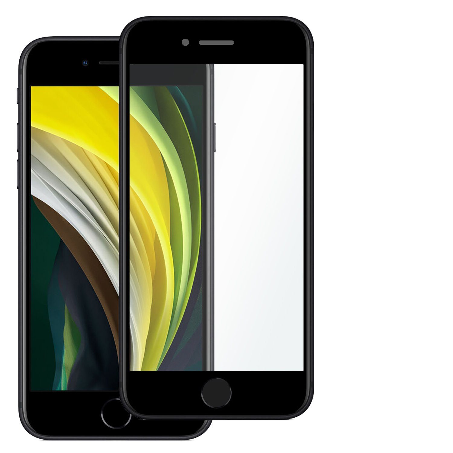 SLABO Schutzfolie »Premium Full Cover Tempered Glass Panzerglasfolie«, iPhone  SE 2022 iPhone SE 2020 iPhone 8 iPhone 7 iPhone 6S iPho online kaufen | OTTO