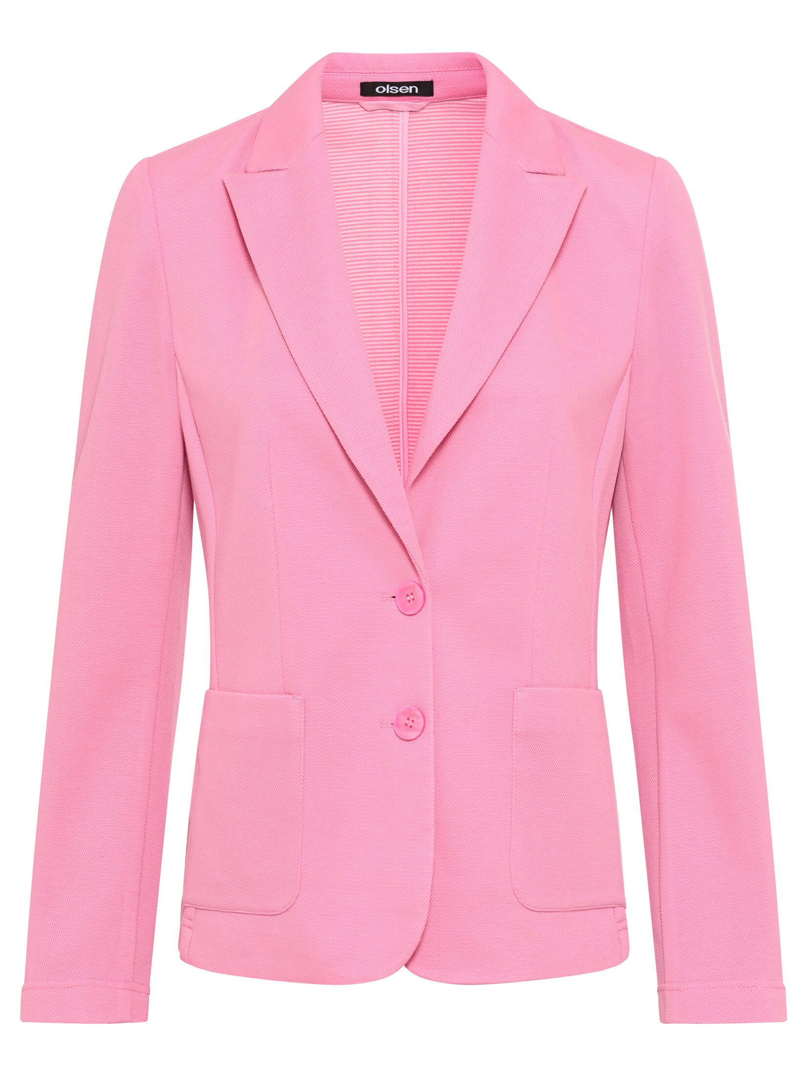 Olsen Jerseyblazer mit aufgesetzten Taschen günstig online kaufen