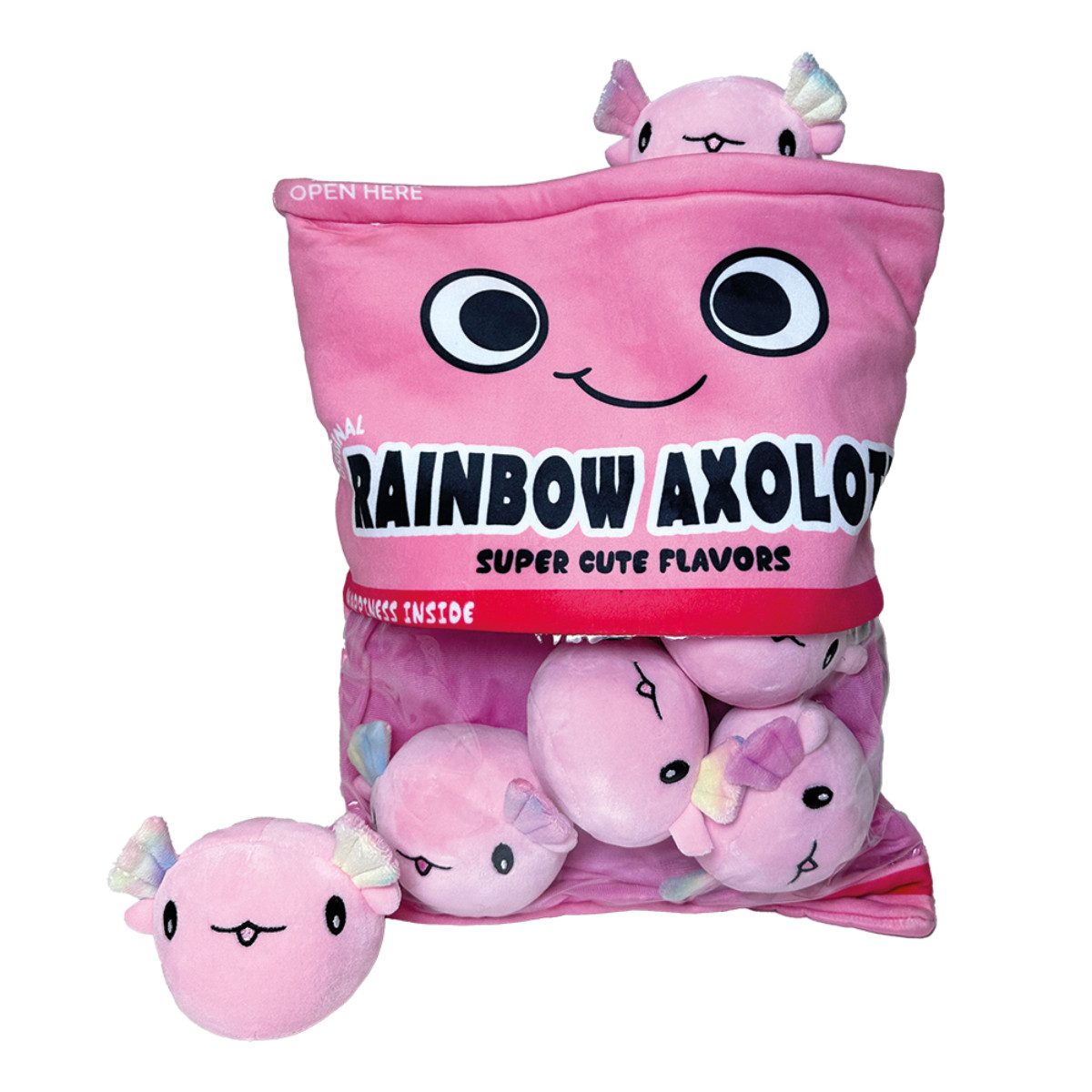 Jollity Dekokissen Rainbow Kissen 50 cm Snack Pillow Multicolor