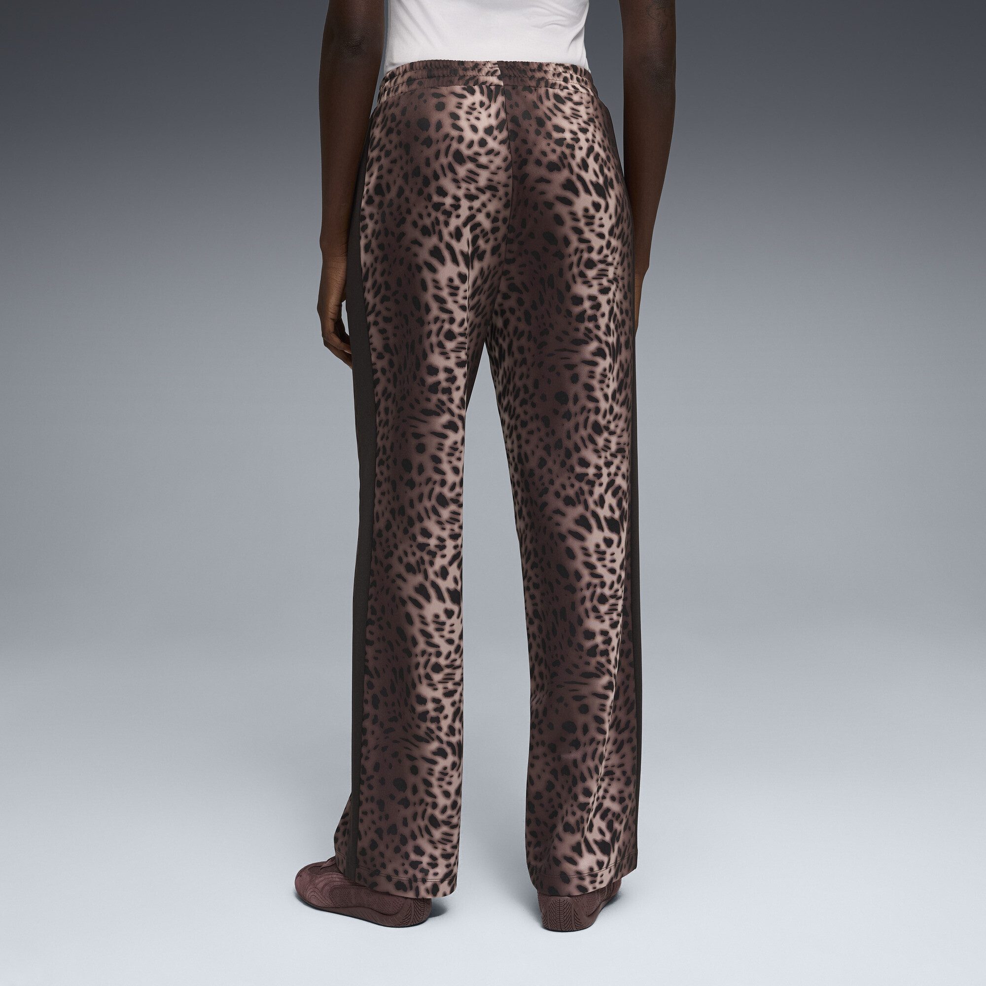 PUMA Sporthose T7 Leo Luxe Trainingshose Damen