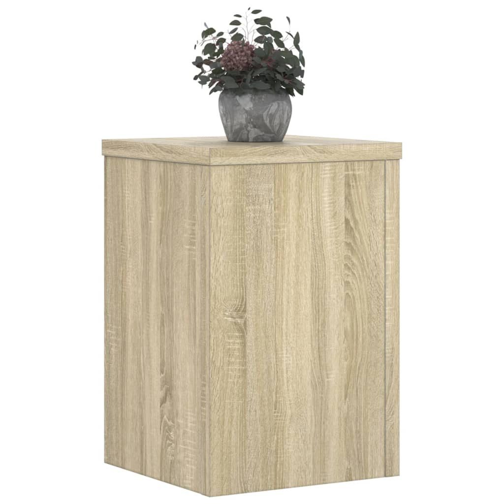 vidaXL Blumenständer Pflanzenständer 2 Stk. Sonoma-Eiche günstig online kaufen