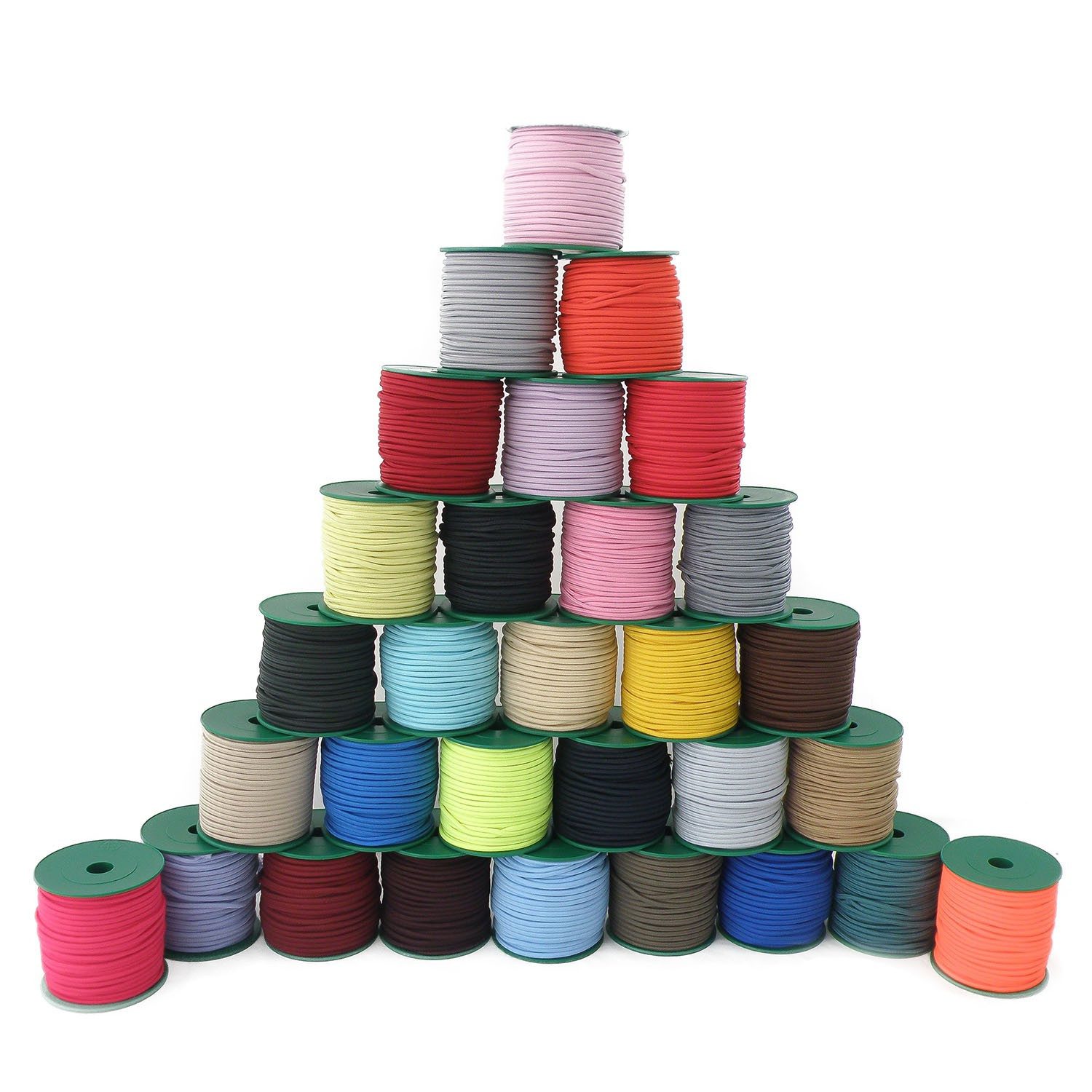maDDma Gummiband Gummikordel 25m x Ø 3mm Gummischnur Gummiband Bekleidungsgummi, weiß