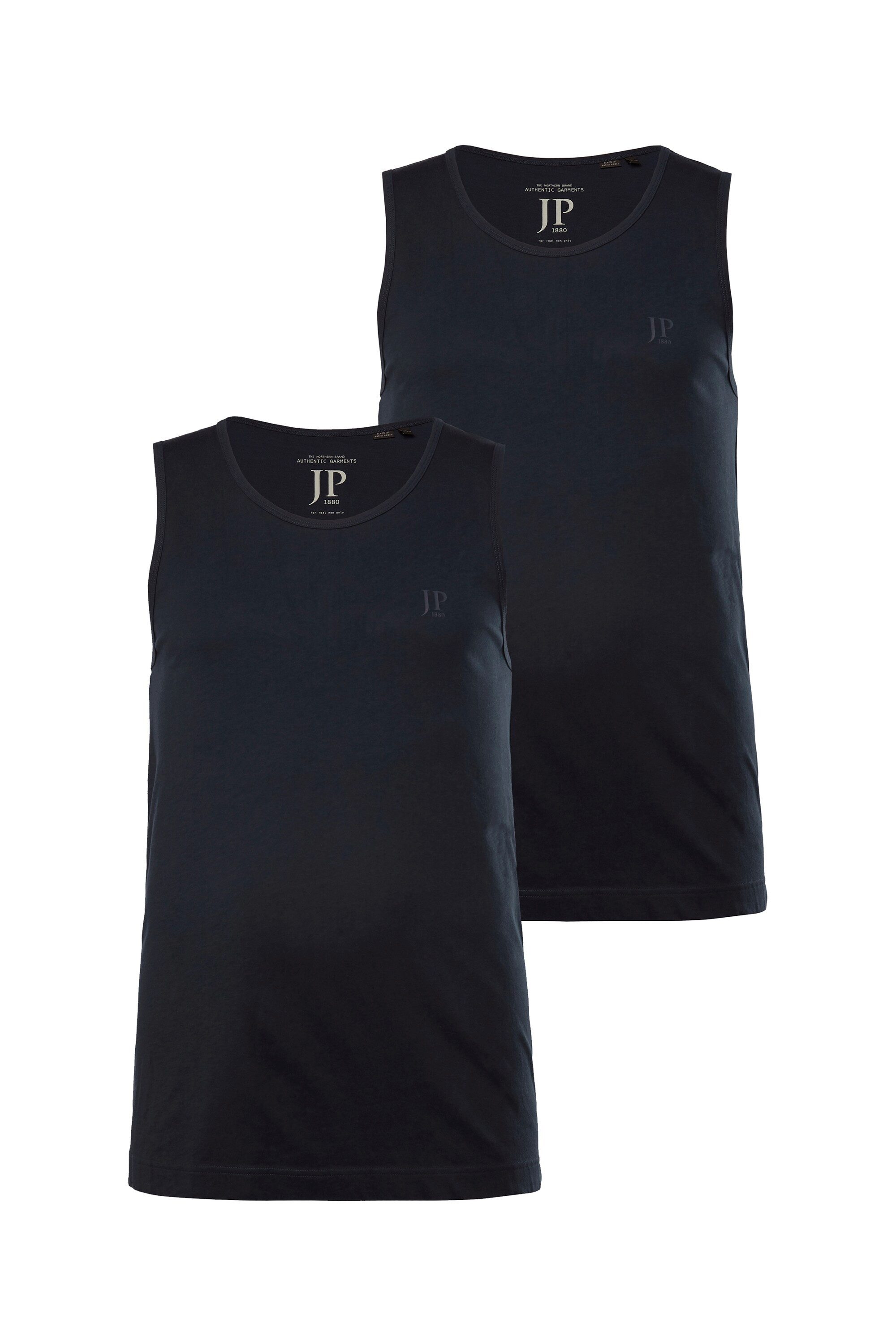 JP1880 T-Shirt Tanktops 2er-Pack Basic ärmellos (2-tlg)