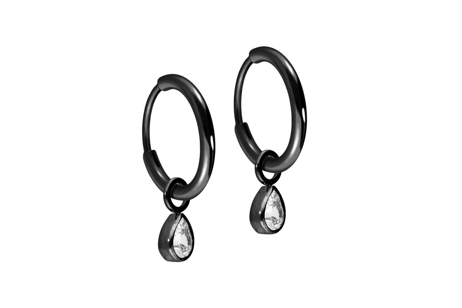 FILANGO Paar Creolen Titan Ohrclicker Creolen günstig online kaufen