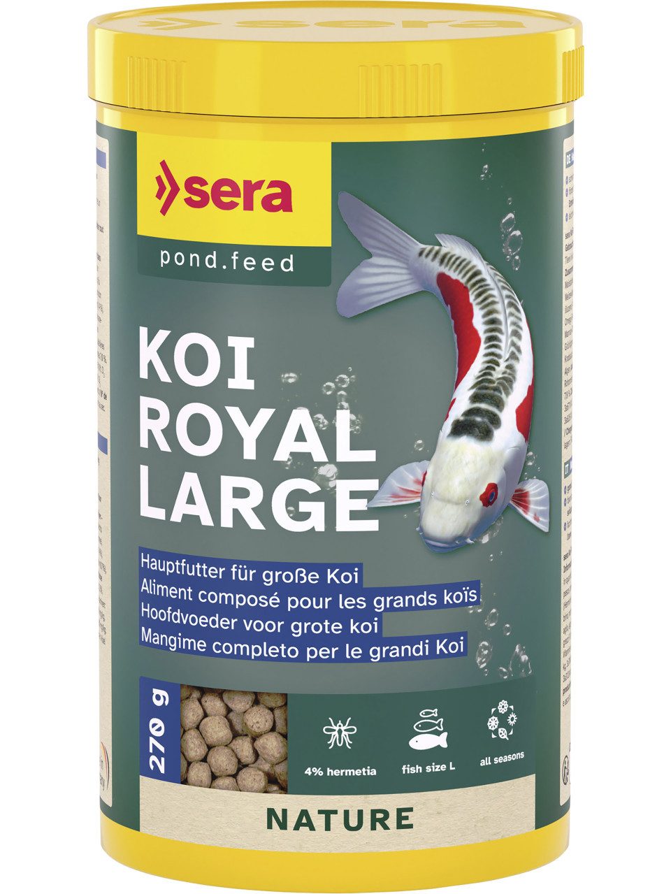 Sera Sera Koifutter Royal Large für größere Koi 1 L, für: Fische
