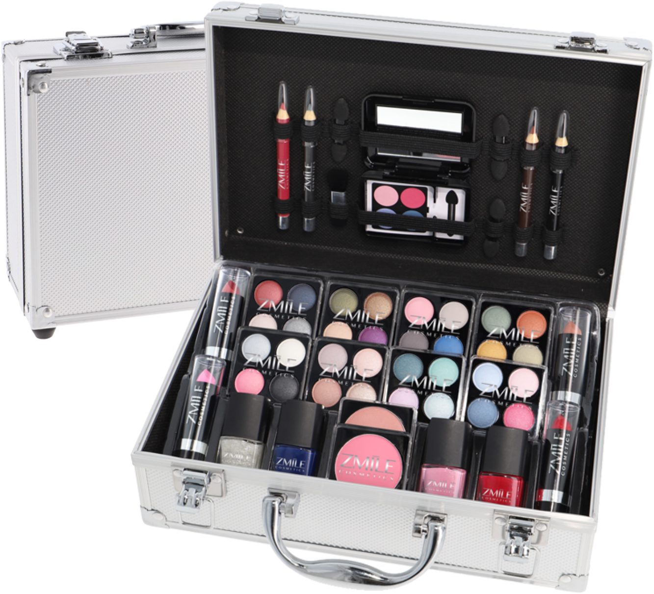 ZMILE COSMETICS Kosmetik-Koffer 'Everybody's Darling', 51-tlg., mit veganer Formulierung