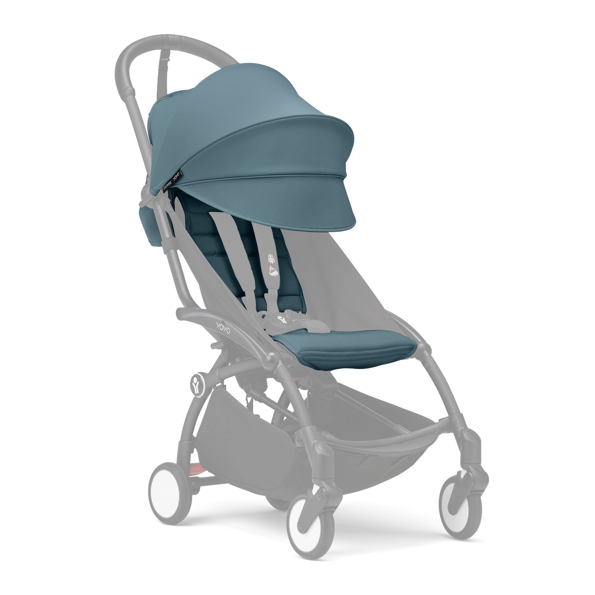 Stokke Kinderwagenaufsatz YOYO® 6+ Textilset, Erfordert YOYO-Gestell (separat erhältlich)