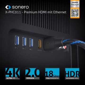 sonero sonero X-PHC011-005 Premium Zertifiziertes High HDMI-Kabel