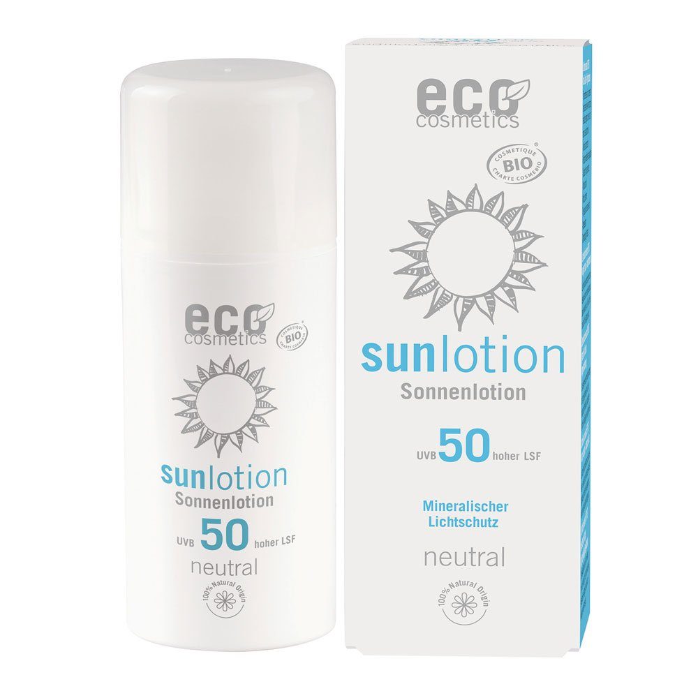 Eco Sonnenschutzcreme Sonnenlotion neutral, LSF 100 Cosmetics ml