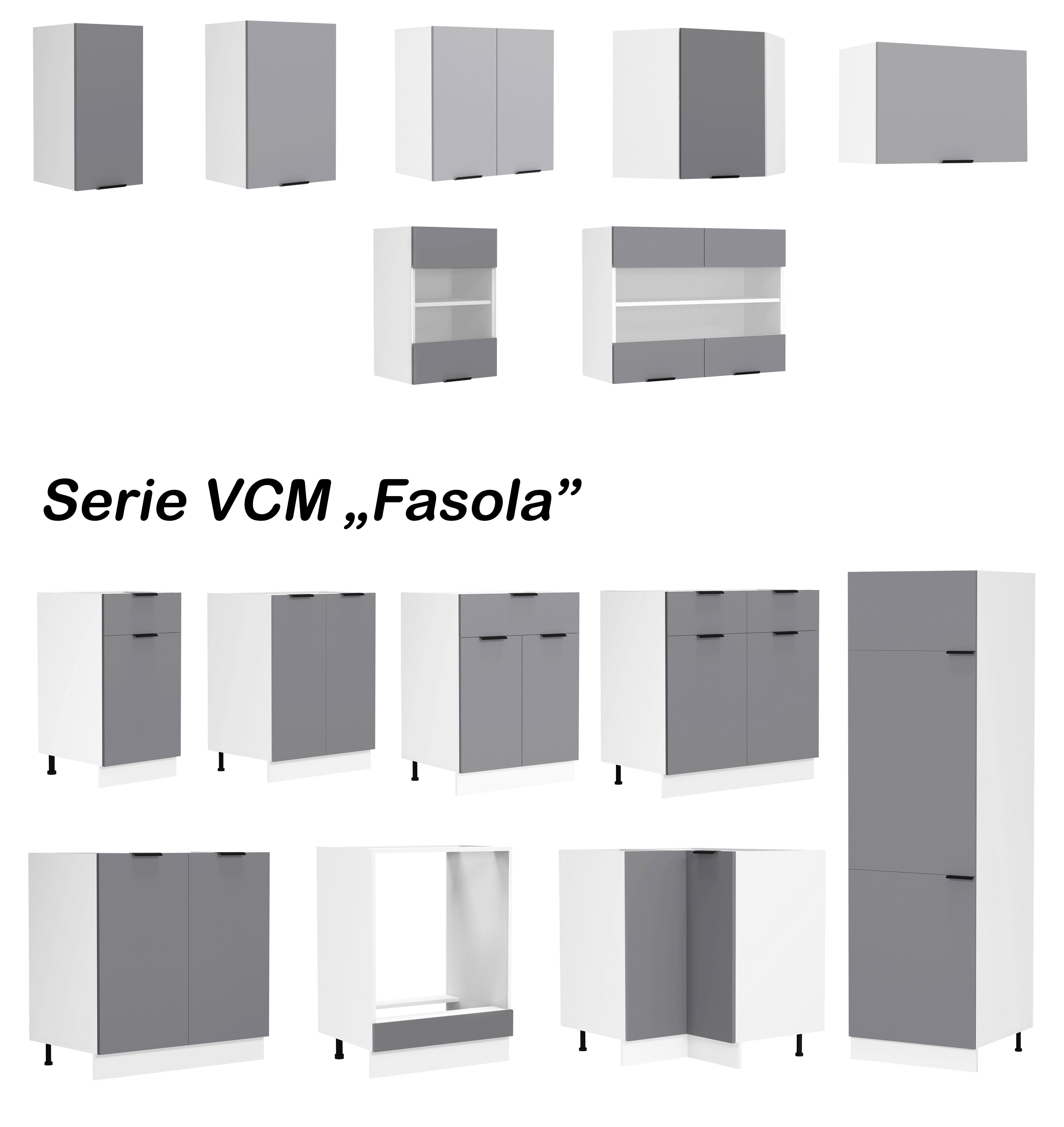 VCM Unterschrank Küchenschrank 40 cm Unterschrank Schublade Fasola günstig online kaufen