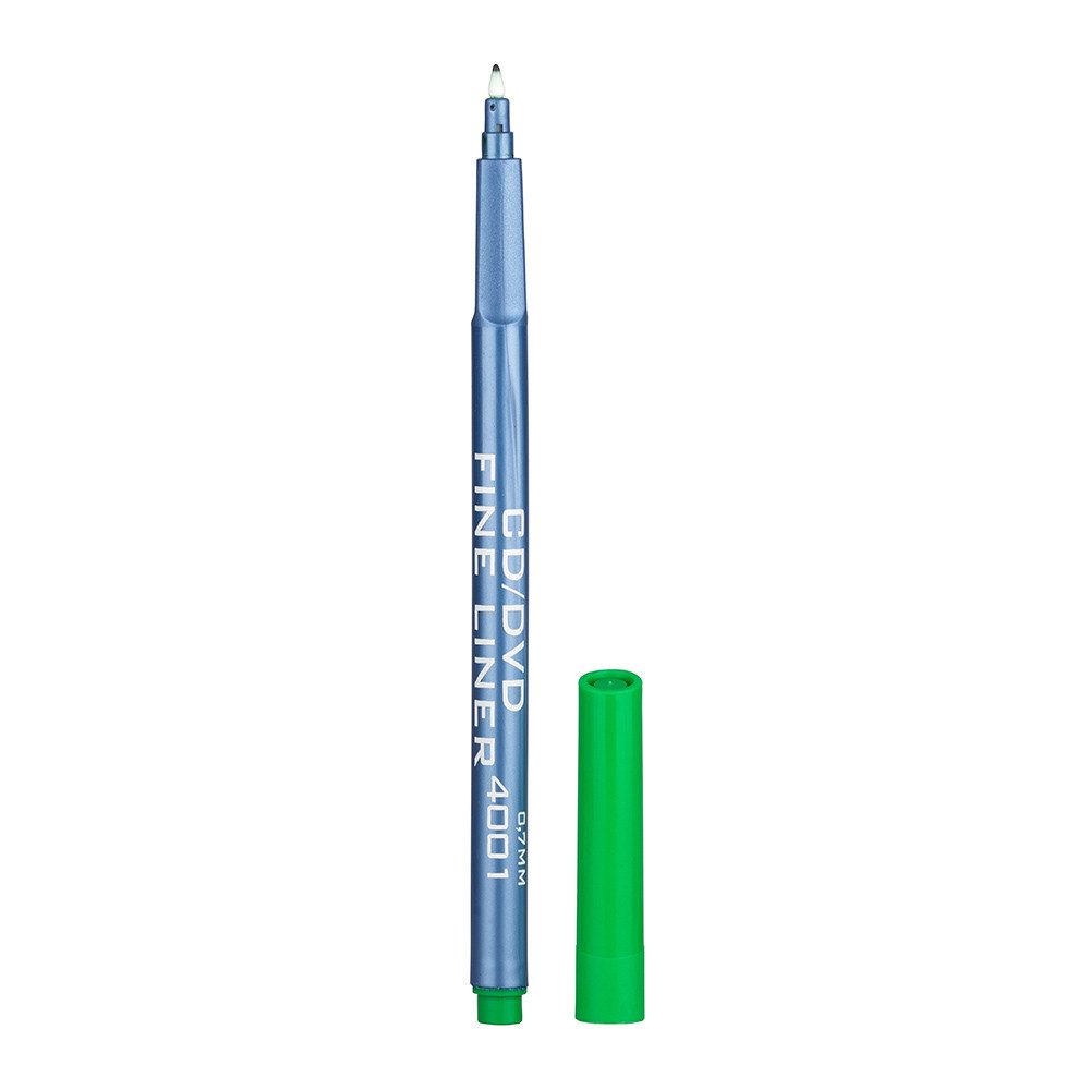 KOH-I-NOOR Marker KOH Marker CD / DVD / Blu-ray 4001 Rundspitze 0,7 mm grün