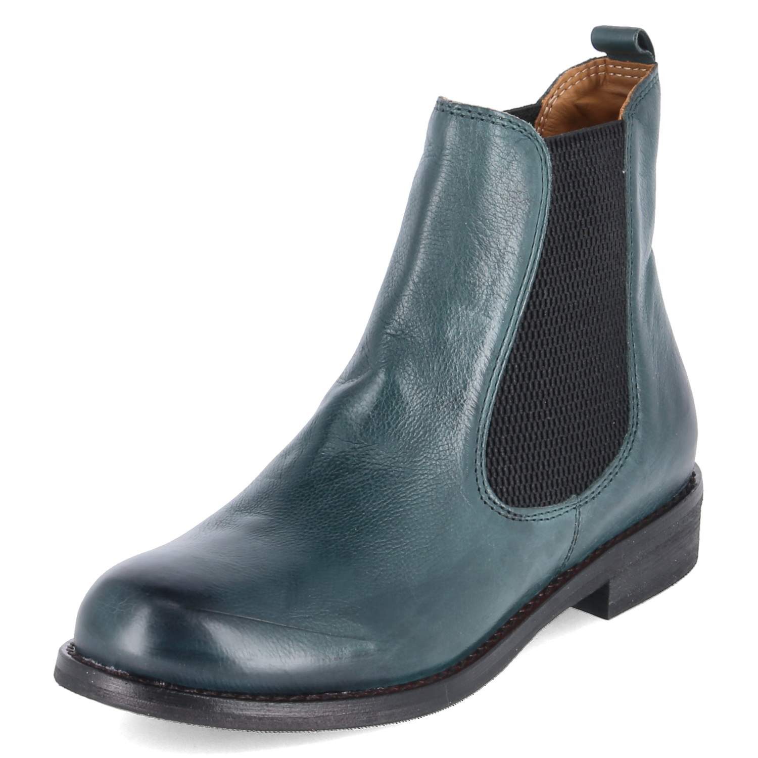Everybody Everybody 58459A2381/GI279 SP Damen Glattleder green Schlupfstiefel