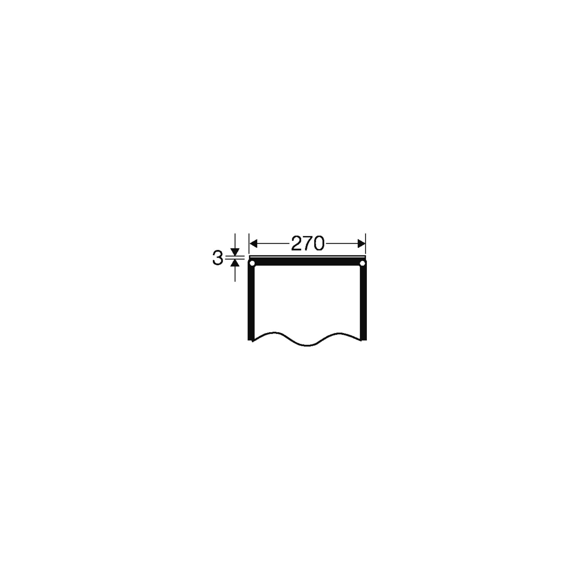 HENSEL Abdeckplatte Hensel Verschlussplatte 270mm FP VP 27