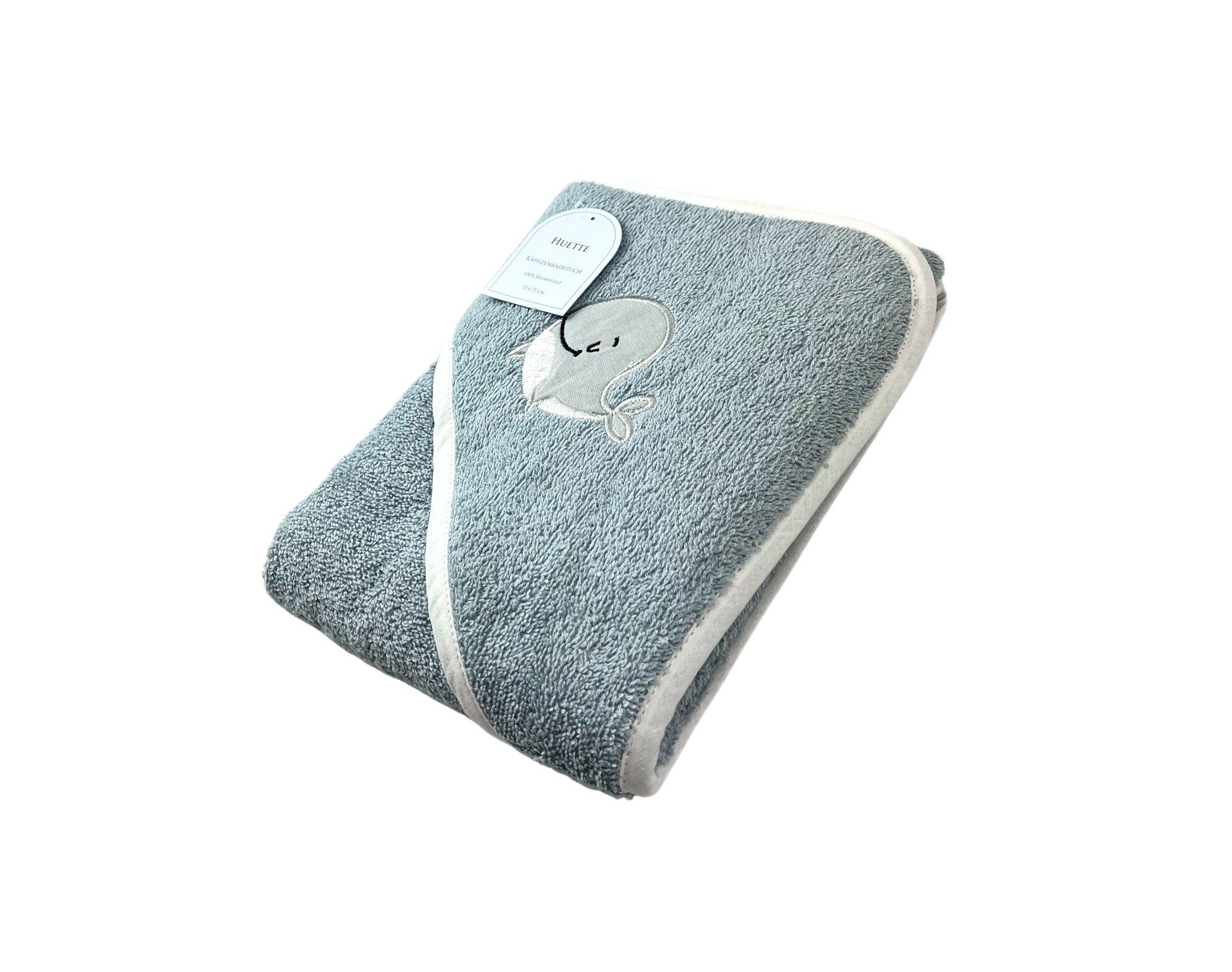 VewoTex Badetuch Baby Kapuzenbadetuch » Badetuch 75 x 75 cm, Baumwolle (Ein günstig online kaufen