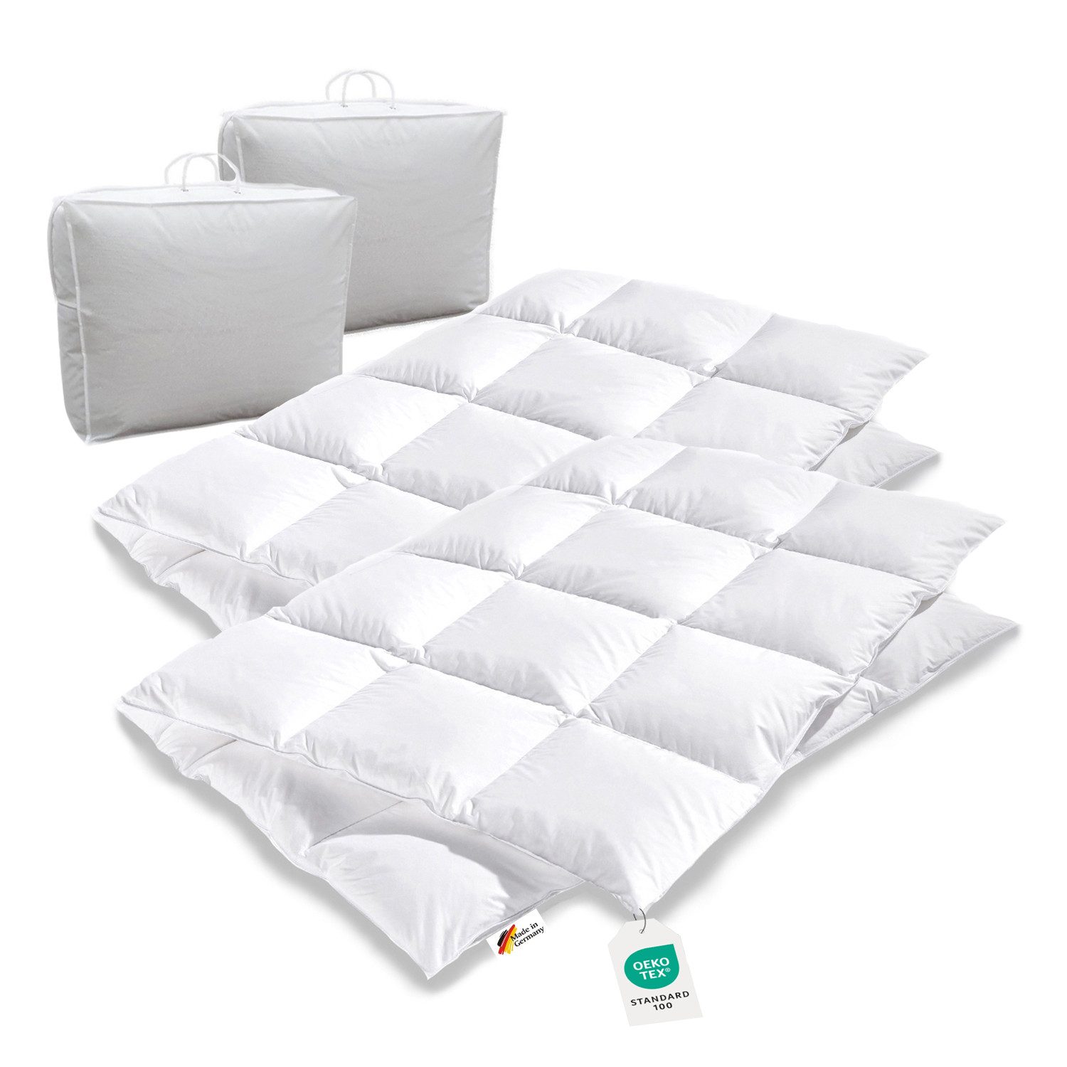 Bettenhaus Breuer Daunenbettdecke 2 x extra warme 100% sibirische Daunen Be günstig online kaufen