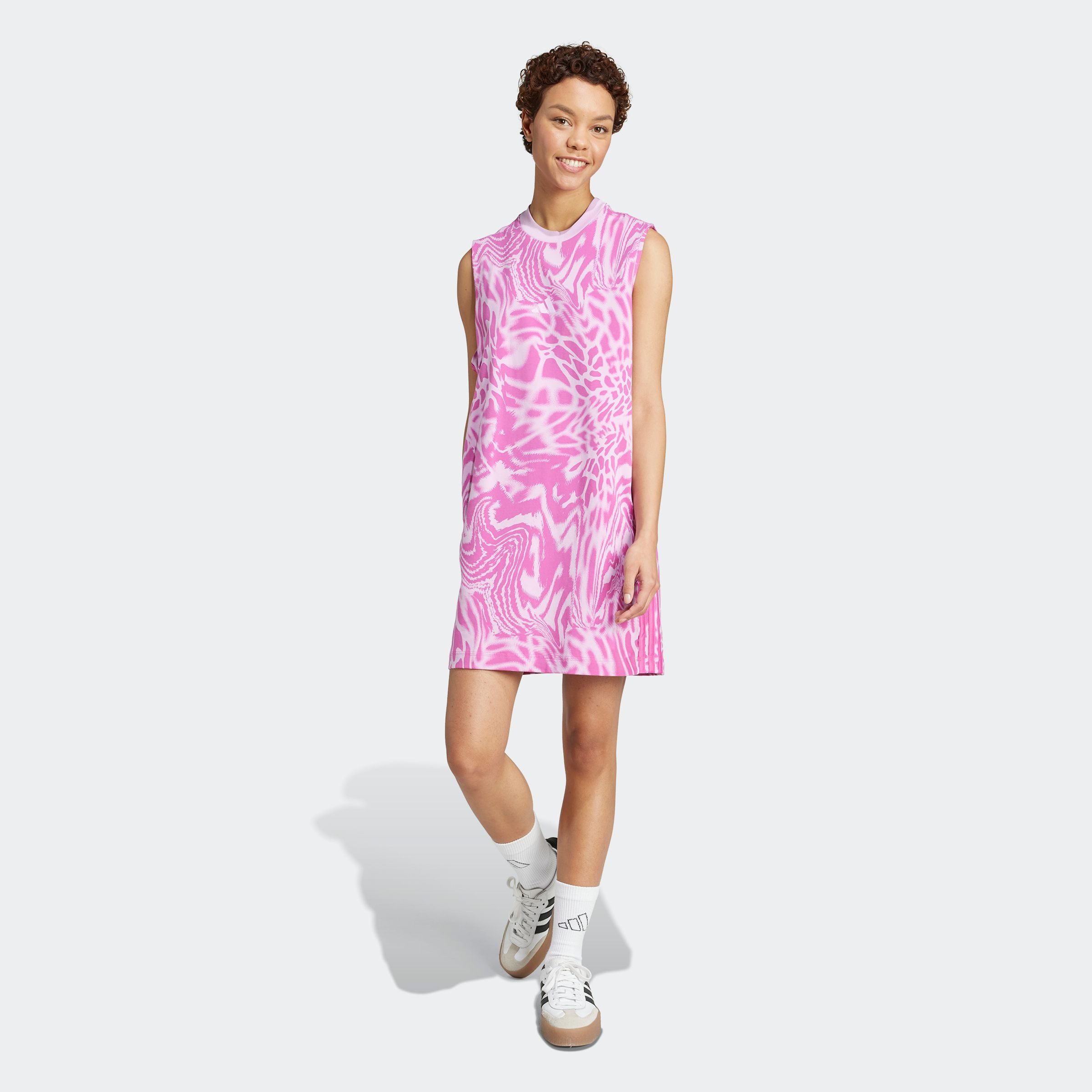 adidas Sportswear Shirtkleid W AOP 3S günstig online kaufen