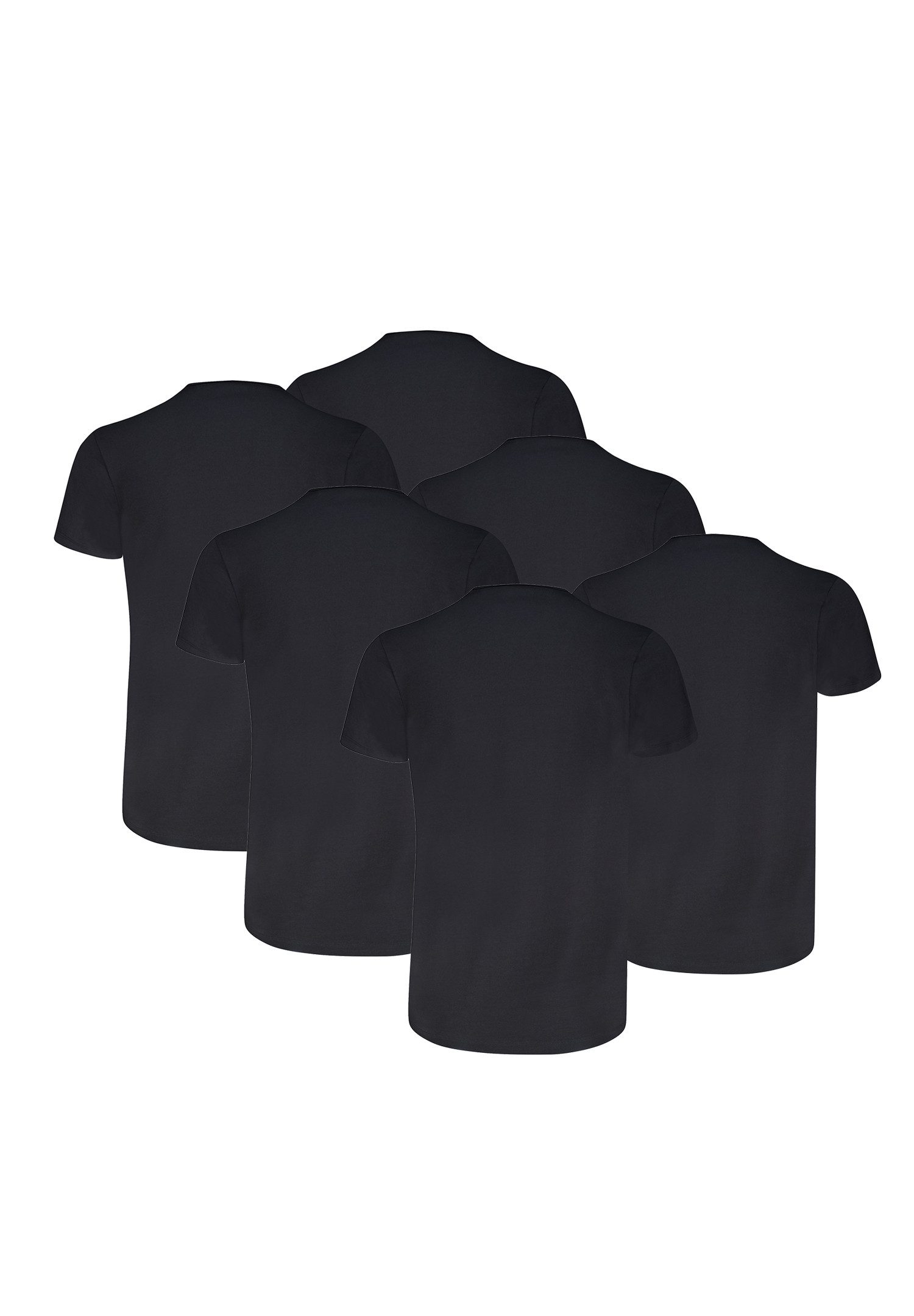Levi's® Poloshirt LEVIS MEN SOLID CREW 6P (Packung, 6-tlg., 6er-Pack)