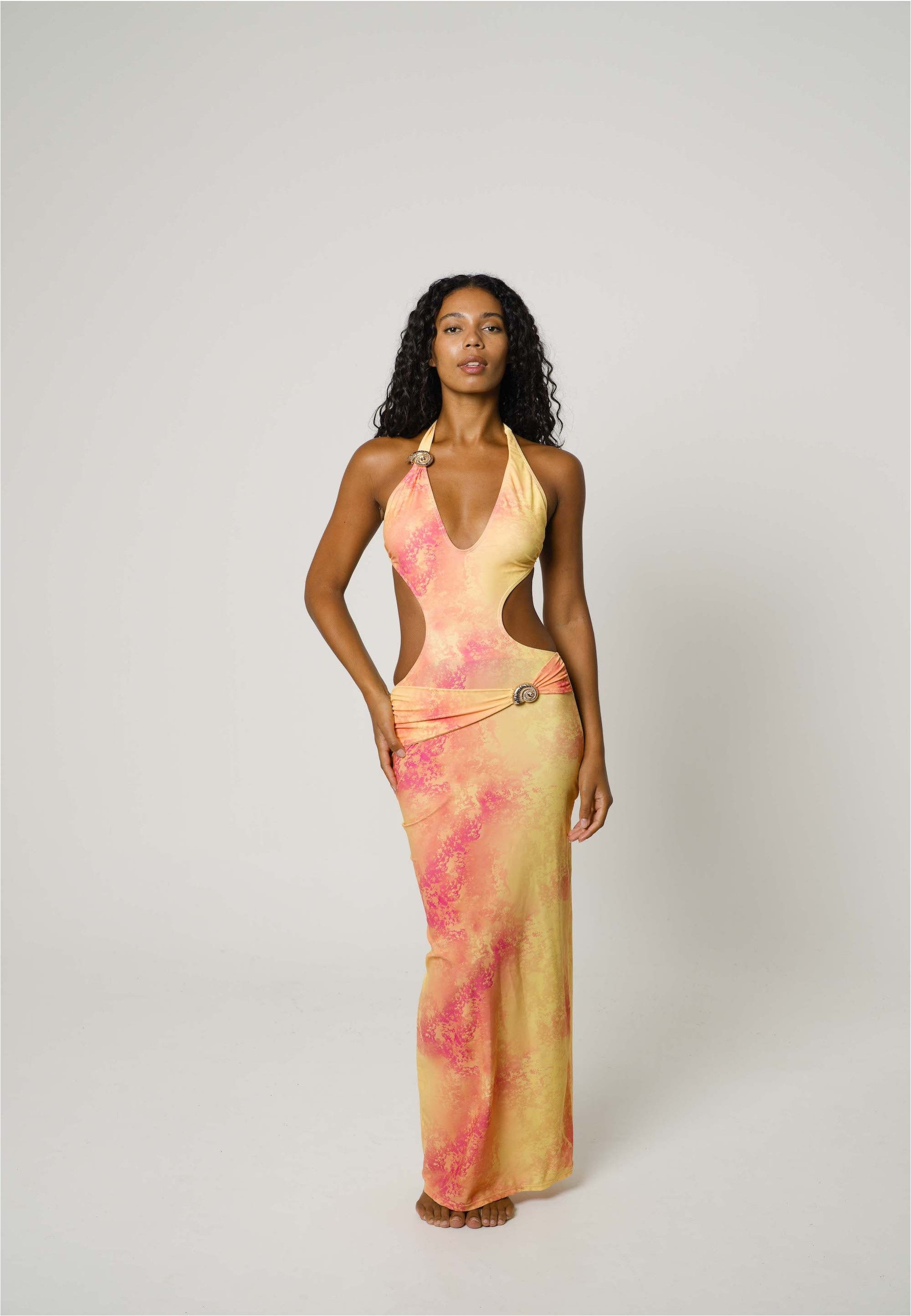 Moda Minx Jerseykleid Nautilus Shell (1-tlg) mit tollen Muschel-Accessoires