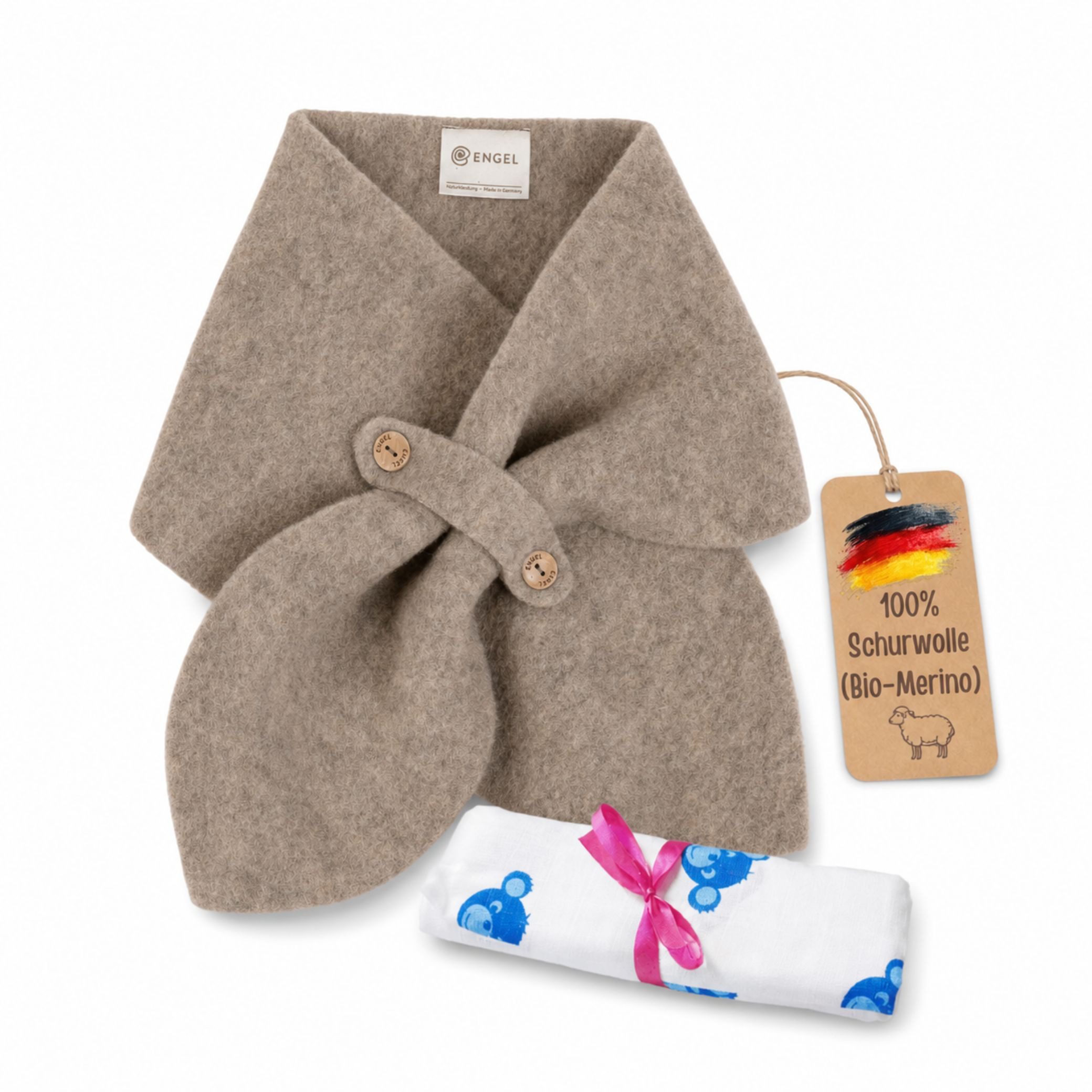 Kinderhaus Blaubaer Schal Kinder-Schal & Windel Blaubaer