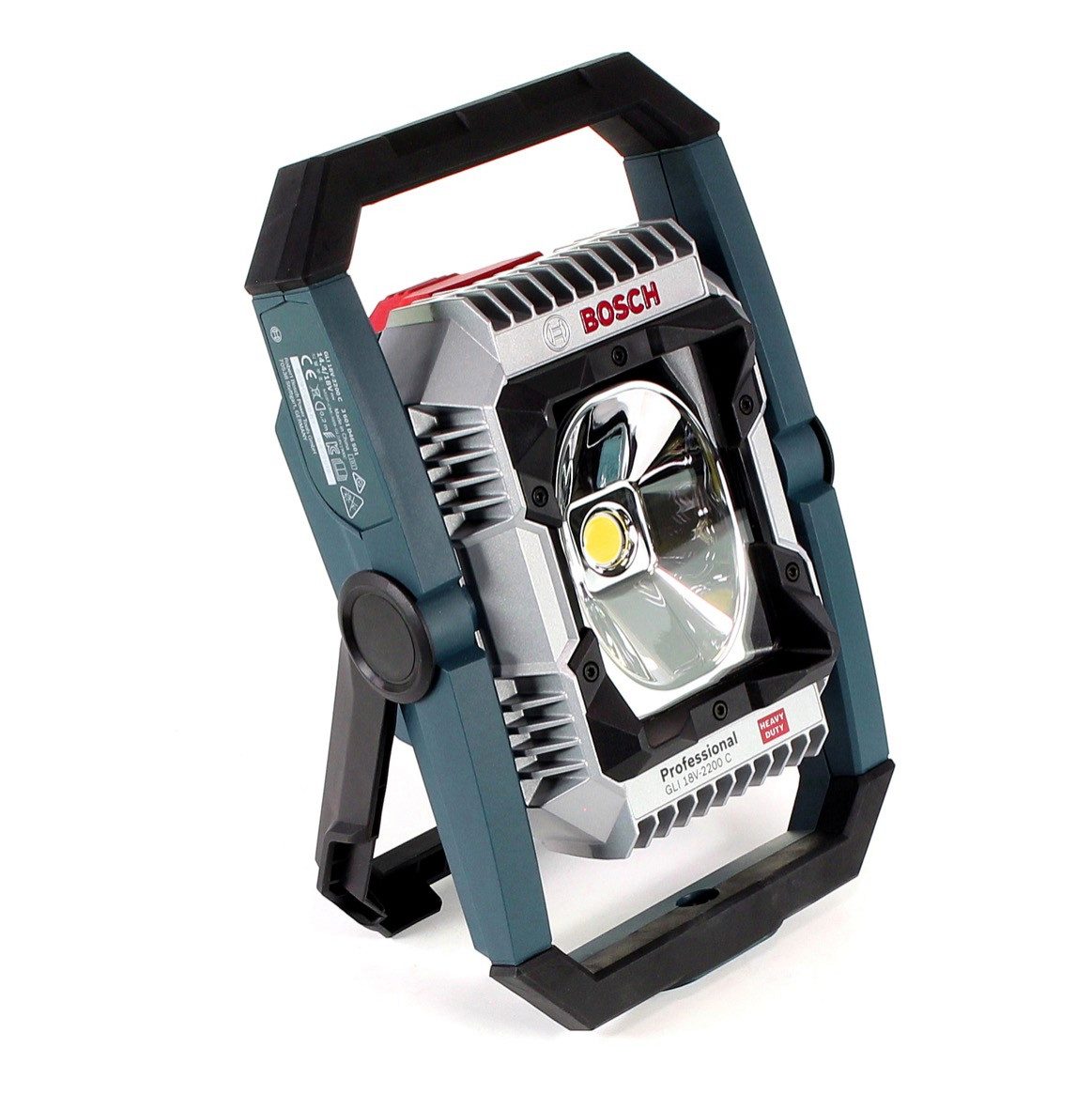Bosch Professional Baustrahler GLI 18V-2200 C Akku Lampe 18V 2200lm Bluetooth (0601446501) + 1x 4