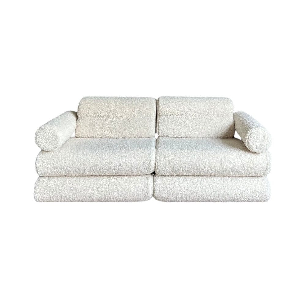 Zayno Kindersessel Puzzlesofa "Baustelle" aus Teddyfell (Set, 8-St), Herges günstig online kaufen