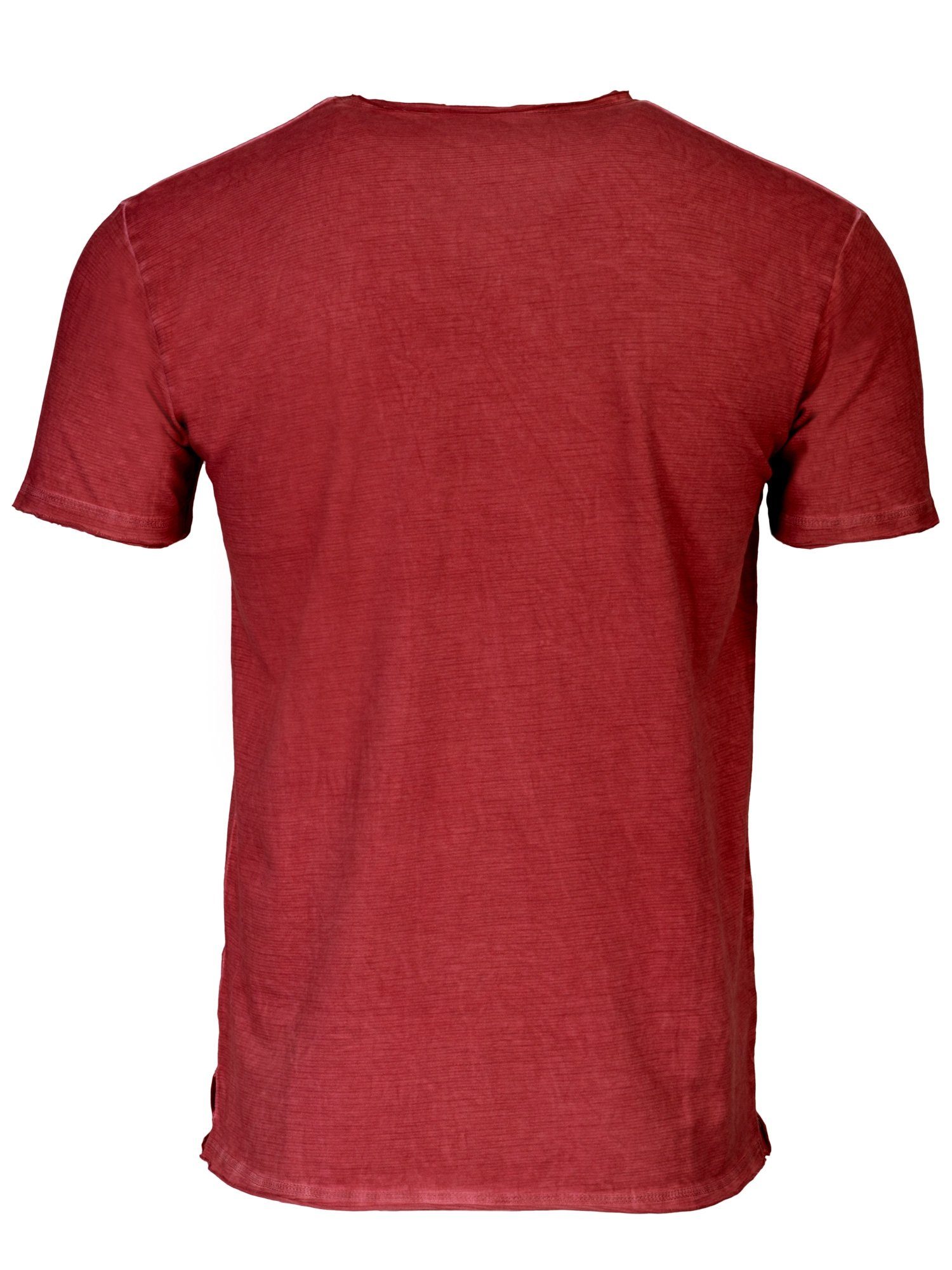 DAILY´S T-Shirt KAI: Herren Kir-Royale mit V-Ausschnitt T-Shirt