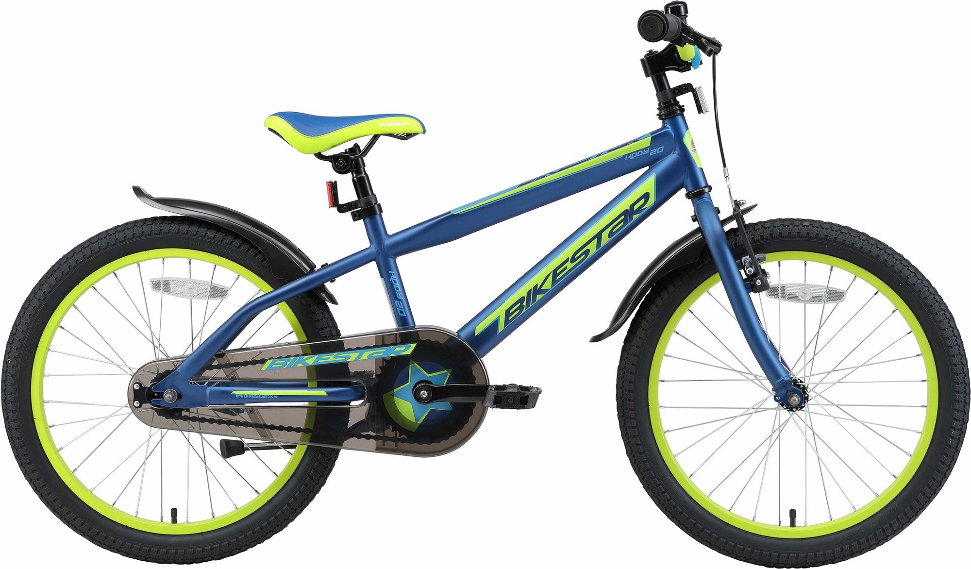 Bikestar Jugendfahrrad Urban Jungle, 1 Gang, für Damen und Herren