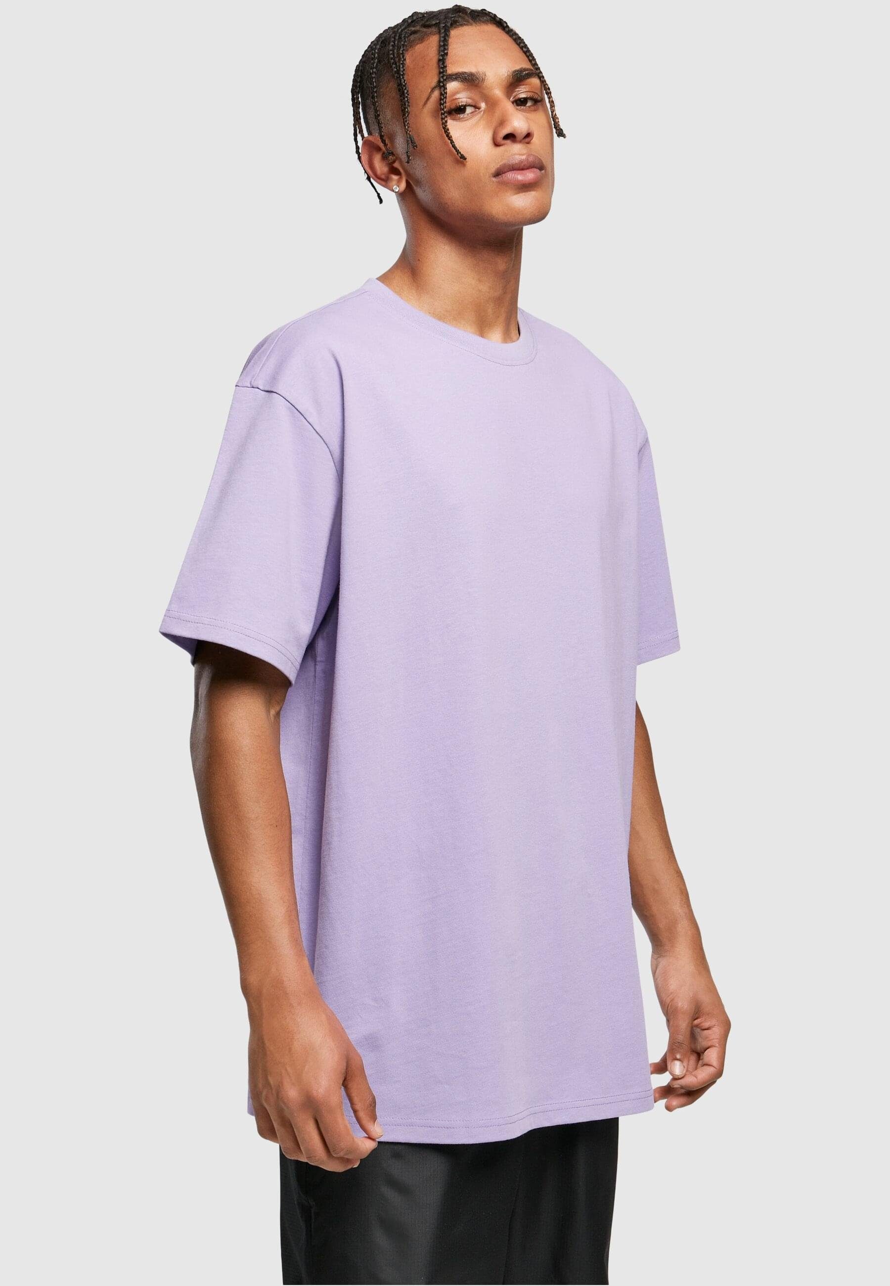 URBAN CLASSICS Heavy T-Shirt Tee Herren (1-tlg) lavender Oversized