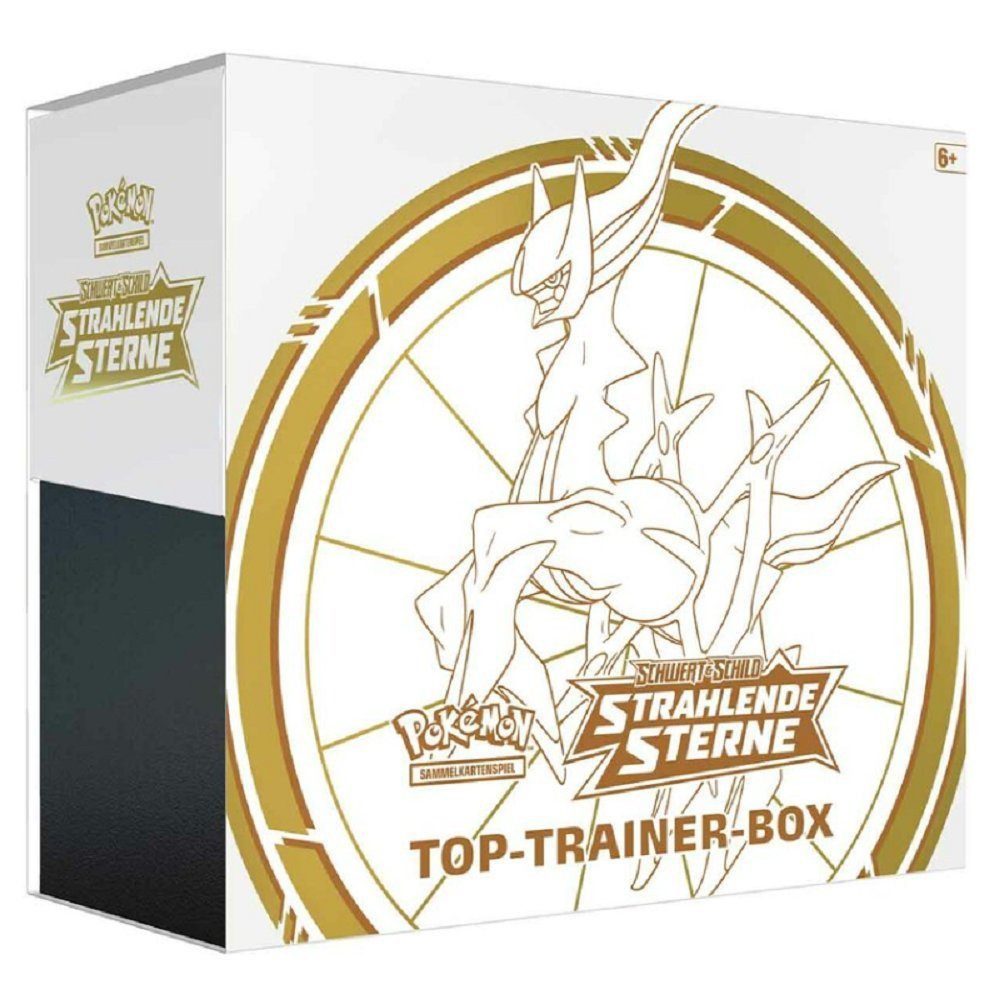 The Pokémon Company International Sammelkarte Top Trainer Box Schwert & Schild Strahlende Sterne DE, Pokemon Top Trainer Box Strahlende Sterne Arceus