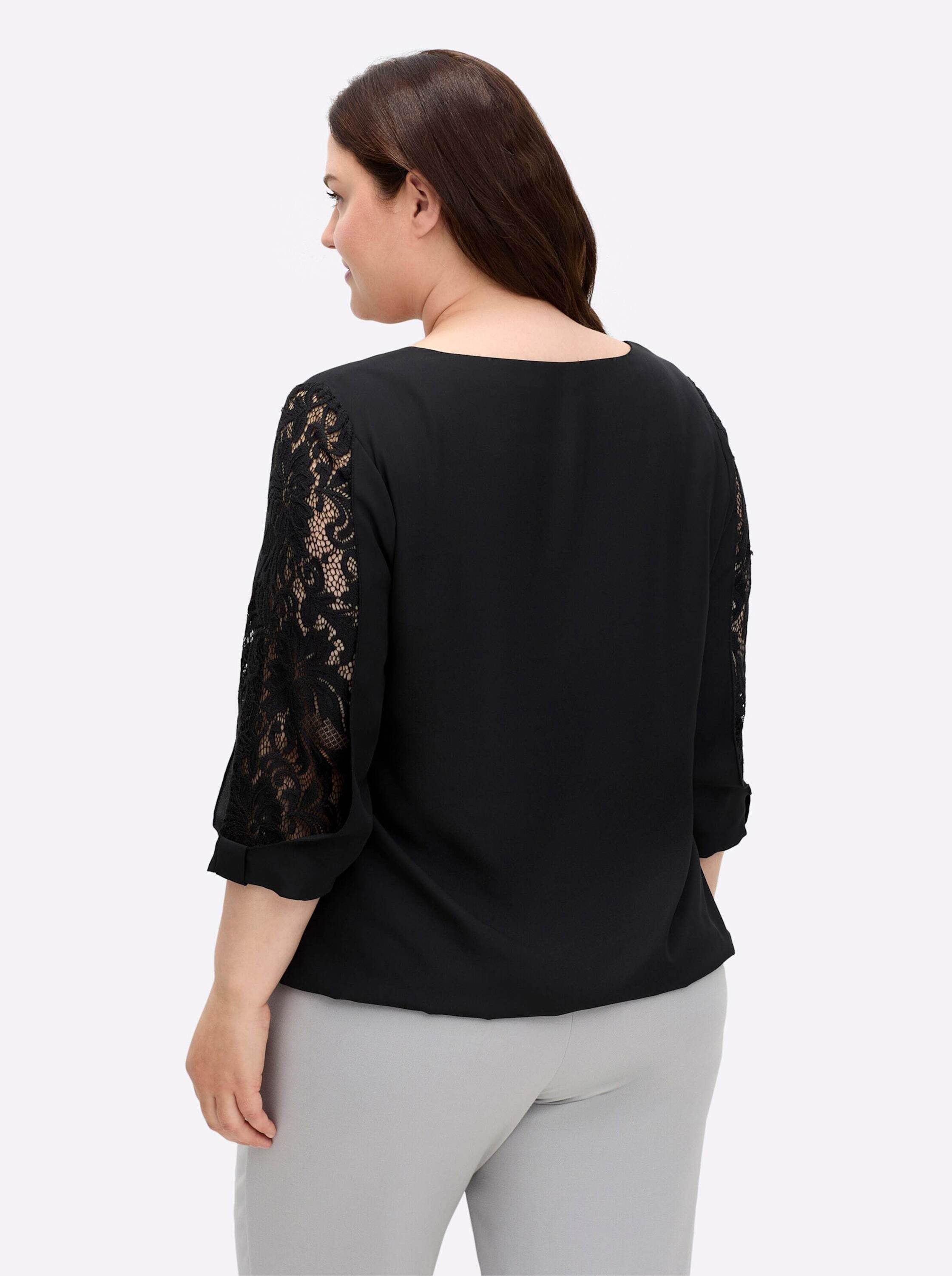 sheego by Joe Browns Klassische Bluse Tunika 3/4-Arm günstig online kaufen
