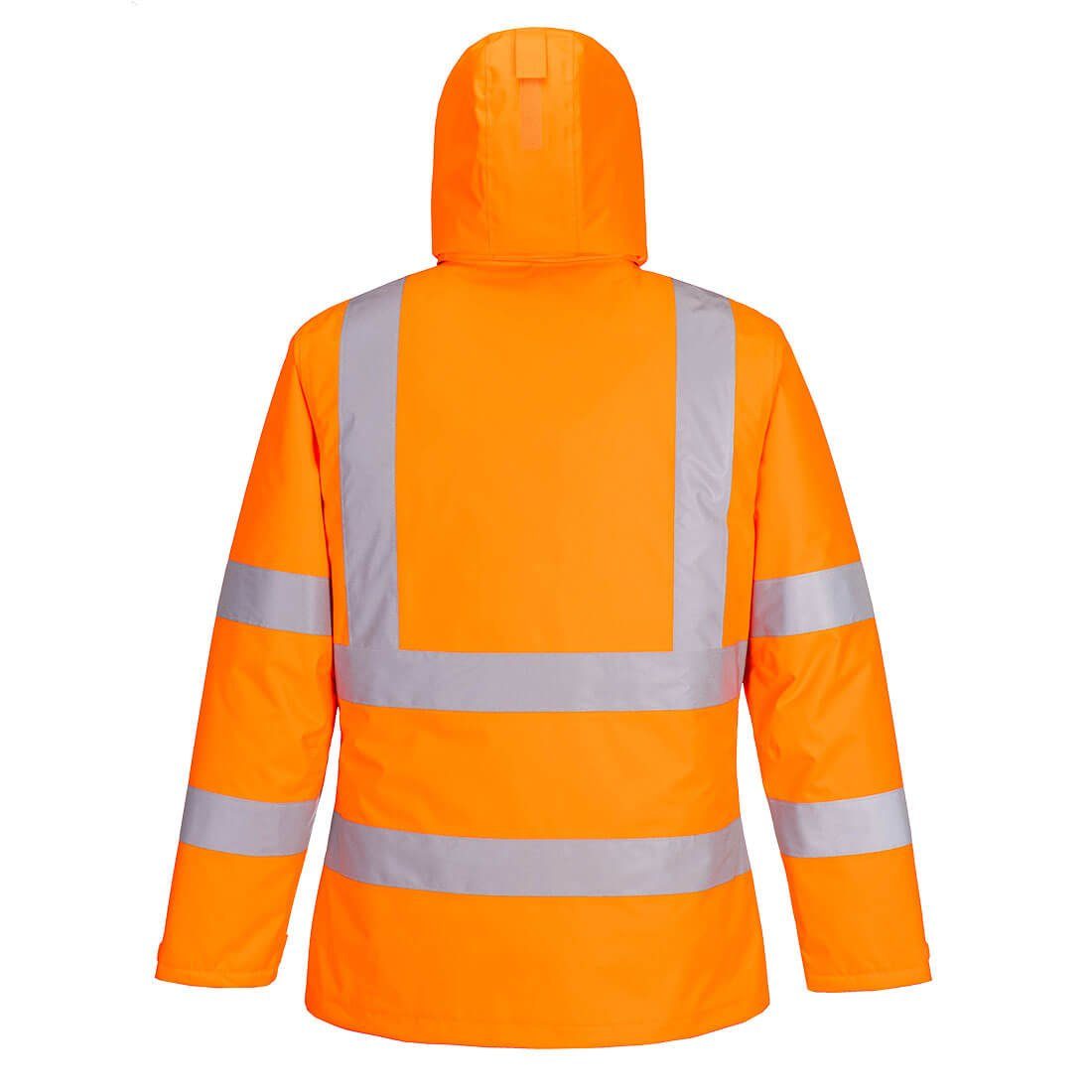 Arbeitsjacke Warnschutz Hi-Vis Winterjacke Portwest Orange