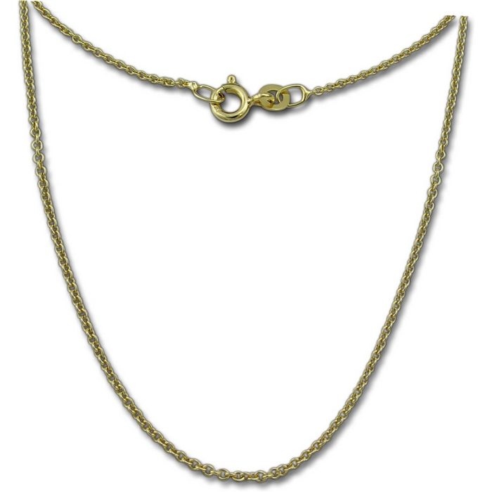 GoldDream Goldkette GoldDream Collier Halskette 333Gold (Collier) Damen Colliers Halskette 90cm 333 Gelbgold - 8 Karat Echtgold 333er Gelbgold