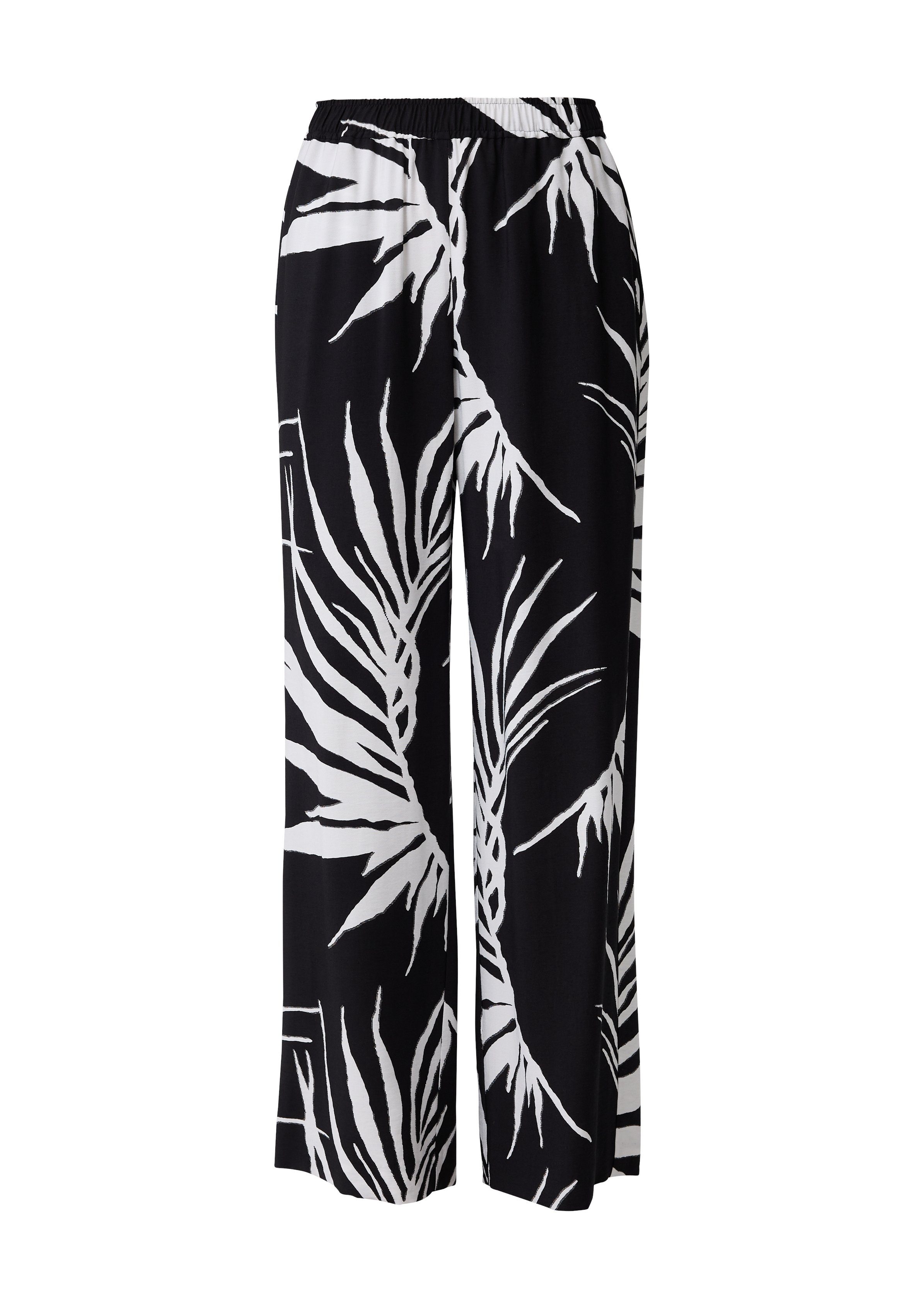 comma Stoffhose Relaxed: Hose mit All-over-Print