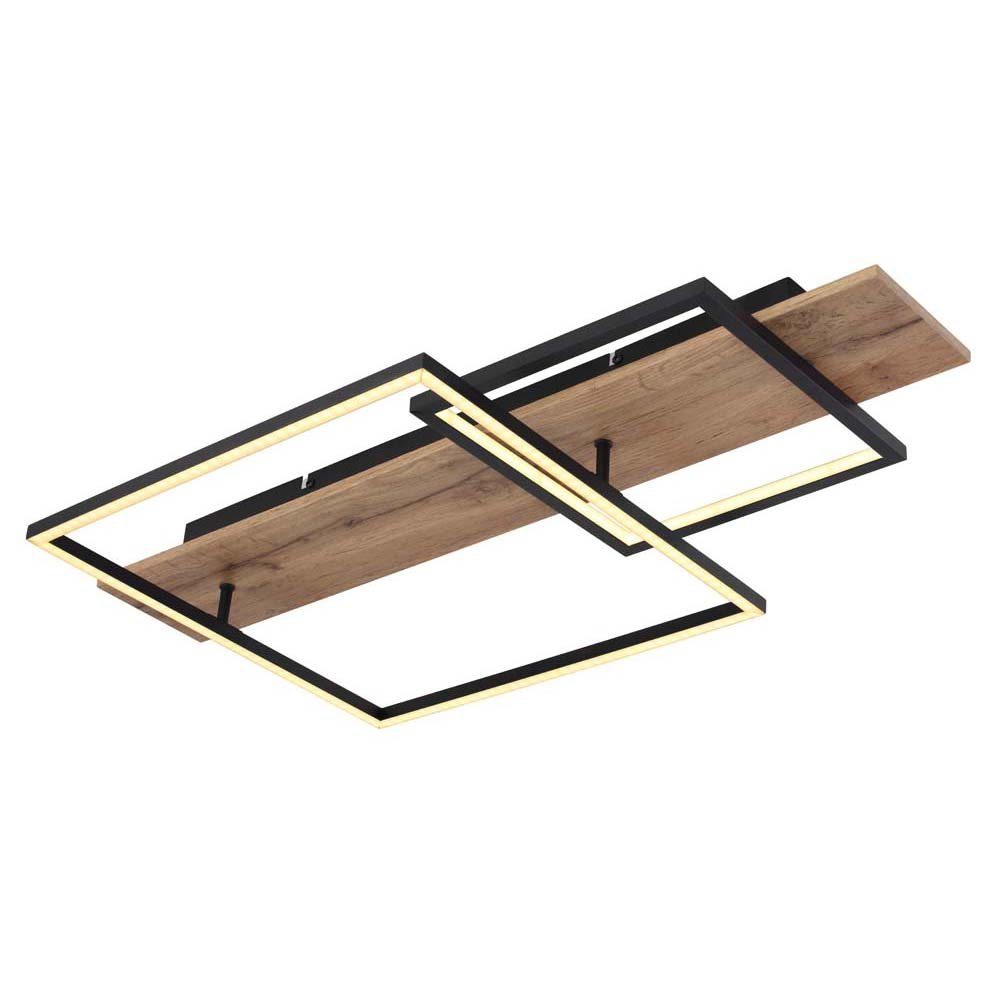 LED Deckenleuchte, Metall Holzoptik, schwenkbar, L 90 cm | ETC Shop LED Deckenleuchte, Metall Holzoptik, schwenkbar, L 90 cm | ETC Shop