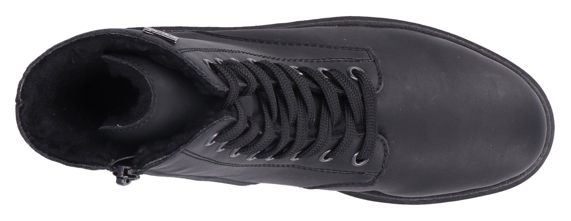 Rieker Winterstiefelette Plateauboots, Schnürboots mit wasserabweisender riekerTEX-Membran