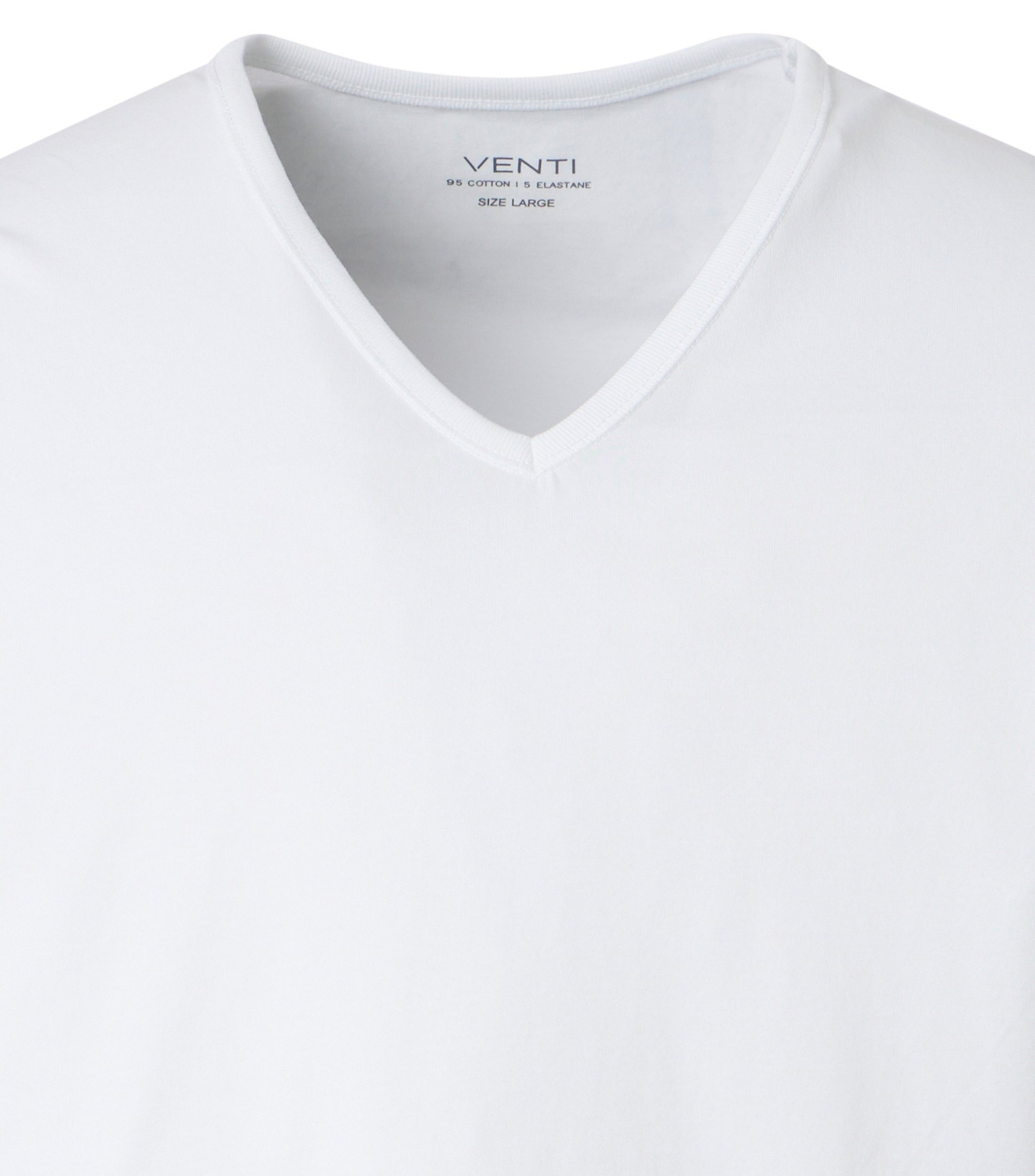 VENTI T-Shirt VENTI T-Shirt Doppelpack uni