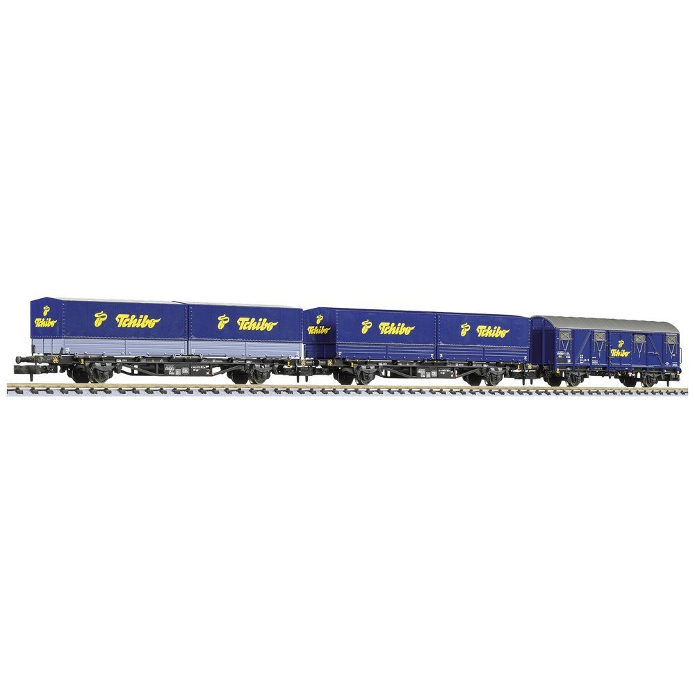 Güterwagen Liliput L260112 N 3er-Set Güterwagen Tchibo-Zug der DB AG