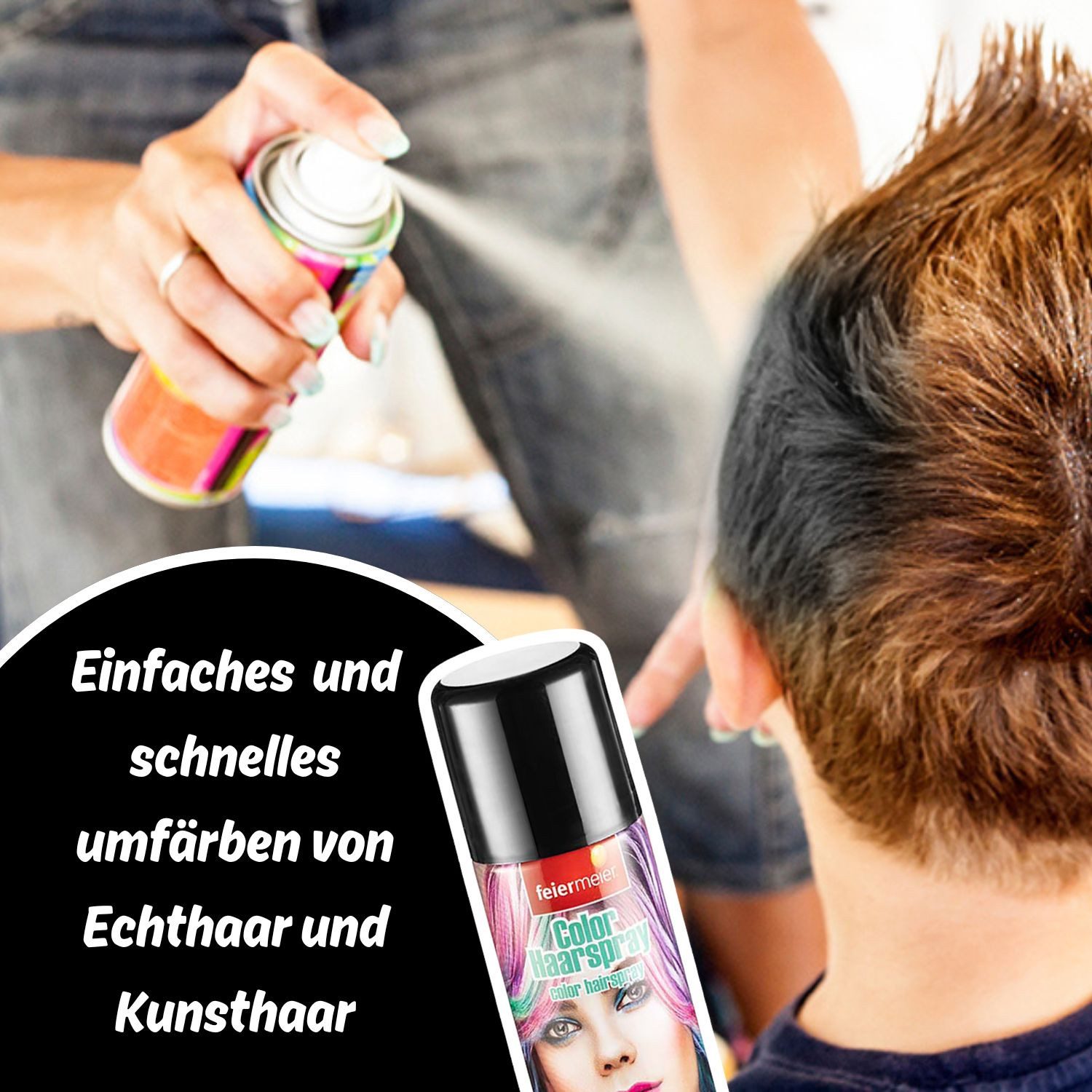 feiermeier Haarspray Feiermeier 'Color Spray' 125 ml, Farbwahl