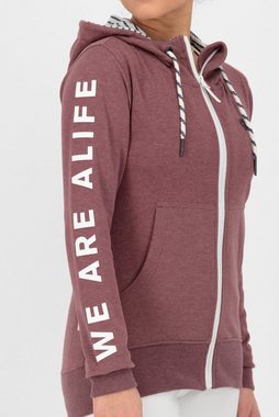 Alife & Kickin Sweatshirt JessyAK Sweat Jacket Damen Kapuzensweatjacke, Jacke