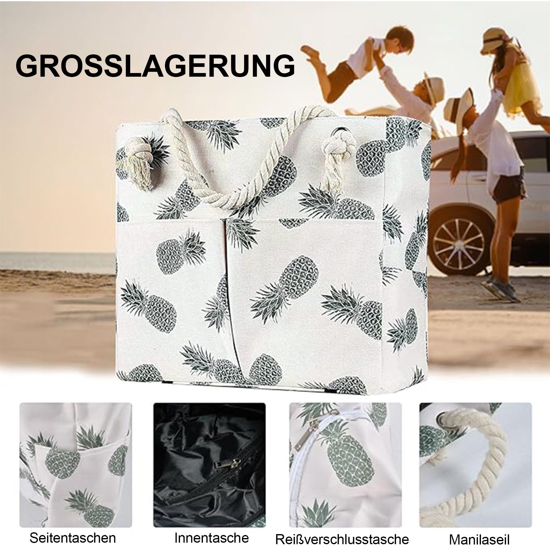 Mutig Strandtasche badetasche XXL Familie, Groß günstig online kaufen