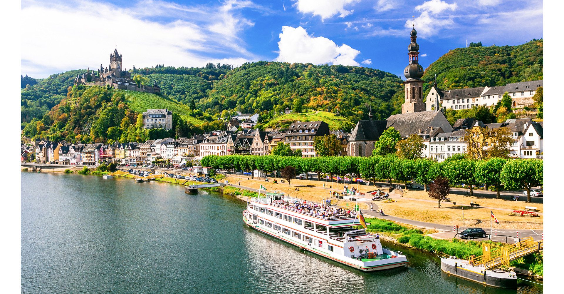 Jochen Schweizer Erlebnisgutschein Schifffahrt mit Essen, Wein-und Likörprobe Cochem, Zauberhafte Moselreise: Wein, Wasser, Wohlgefühl