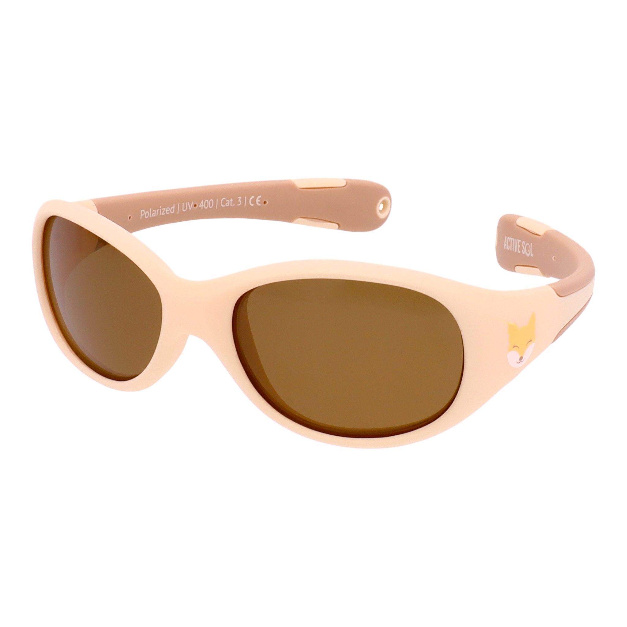 ActiveSol Sonnenbrille Baby-Sonnenbrille Safari 0-24 Monate Kategorie 3, UV400, polarisiert, Jungen & Mädchen, 2 Größen
