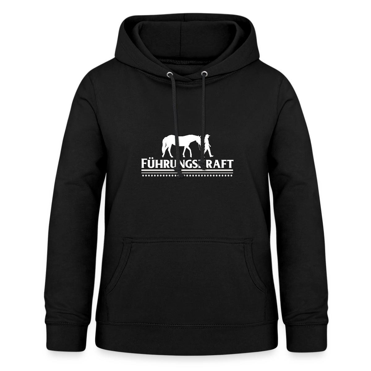 Spreadshirt Hoodie Pferd Führungskraft Reiten Damen Hoodie (1-tlg)