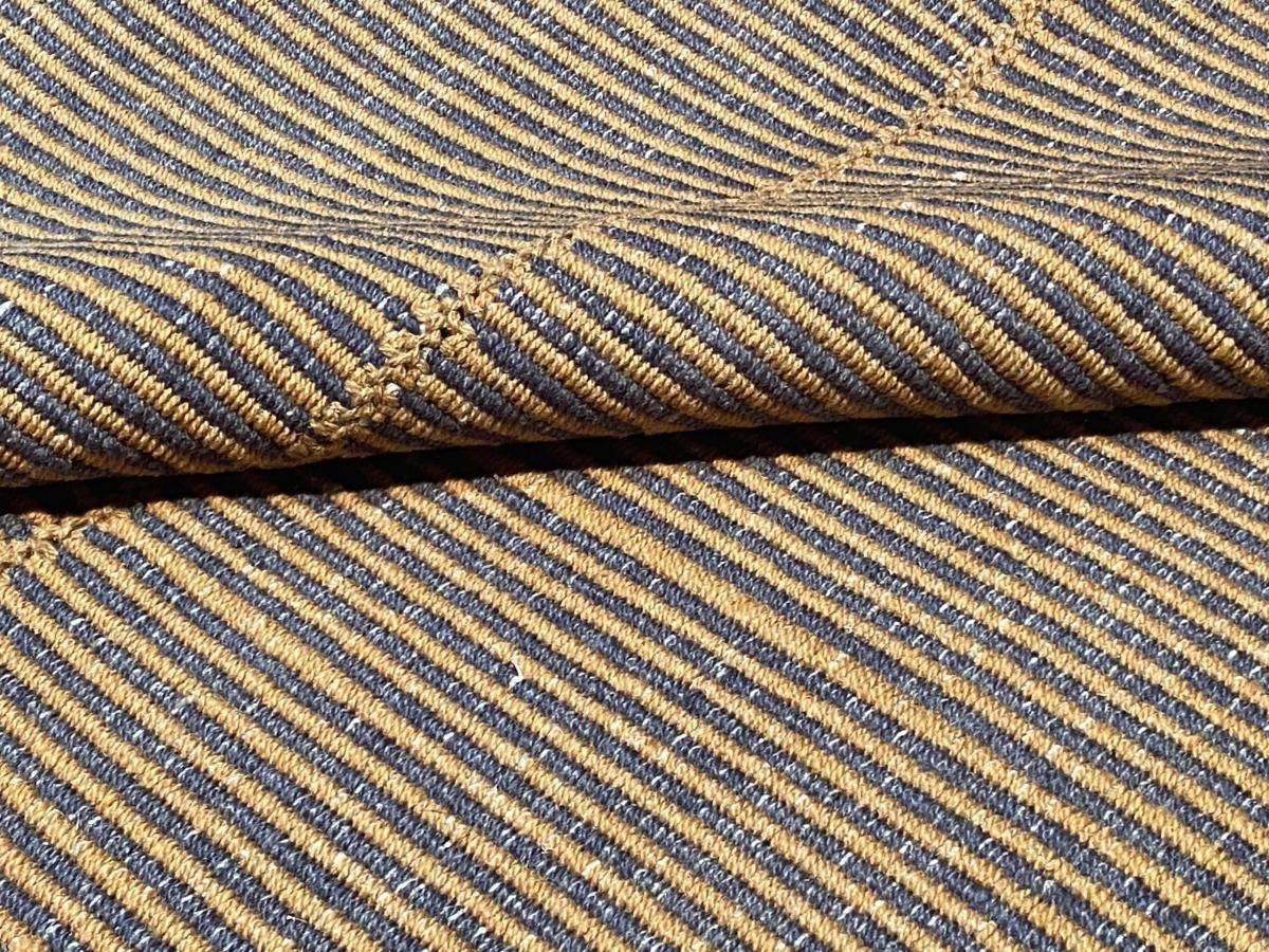 Orientteppich Kelim mm Handgewebter Orientteppich Nain Trading, rechteckig, Fars / 4 Perserteppich, 202x294 Höhe