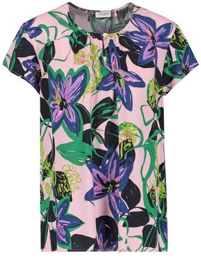 GERRY WEBER Klassische Bluse Blusenshirt mit floralem Dessin